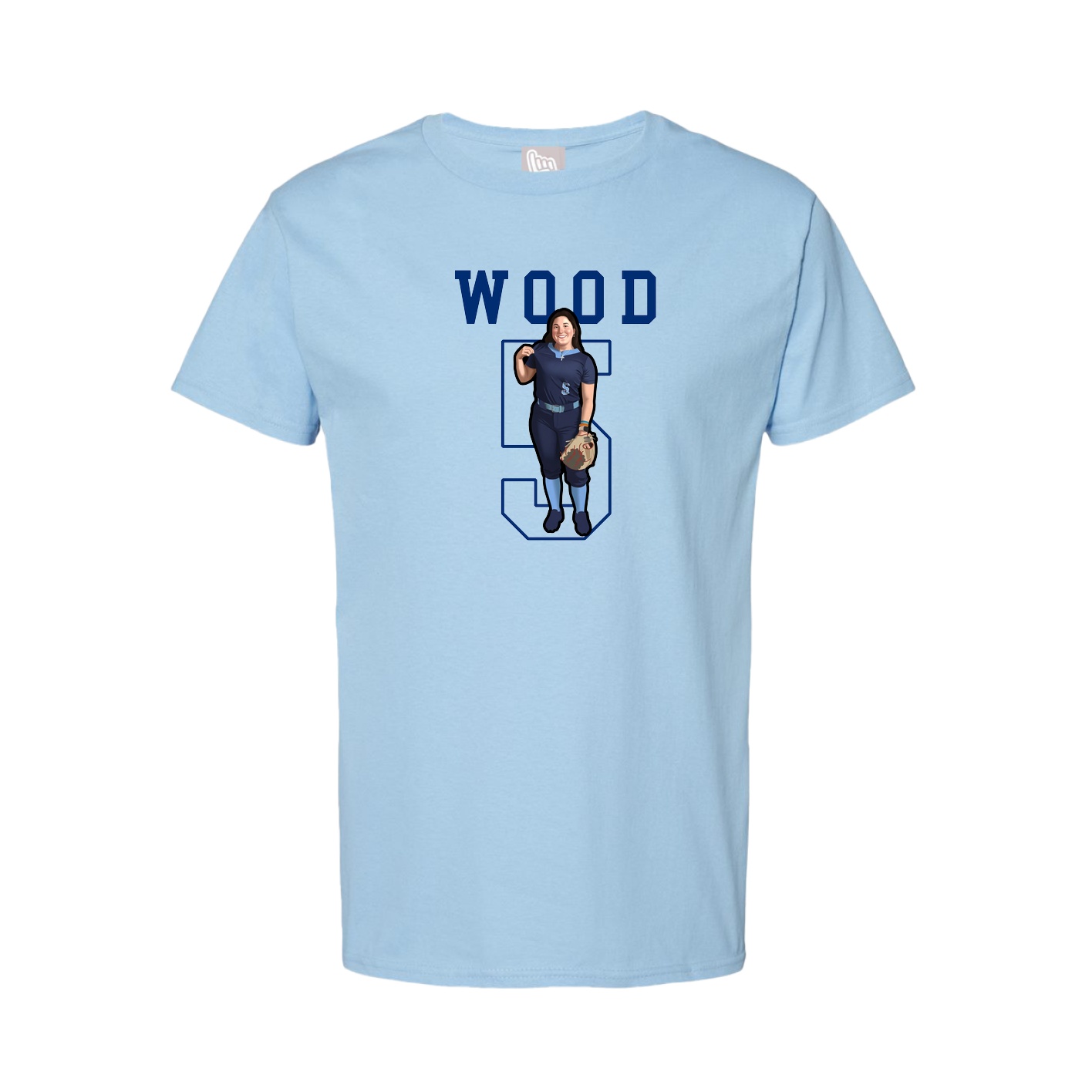 Youth Tee — Shirsey in Light Blue