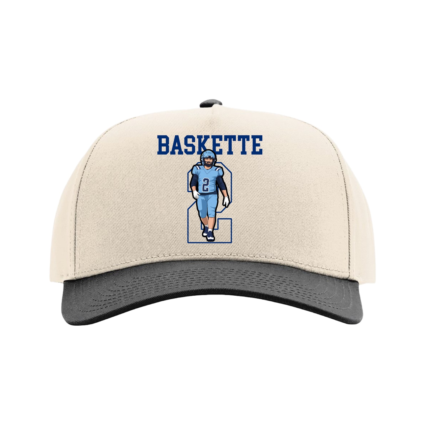 Full Fabric Five-Panel Champ Cap