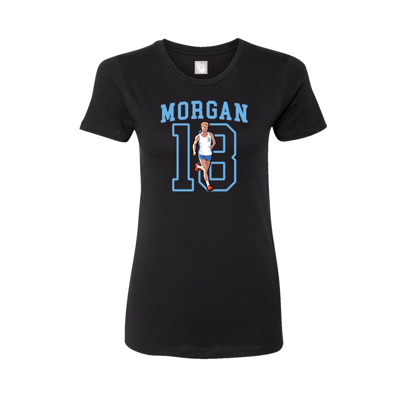 Fitted Women's Tee — Shirsey in Black