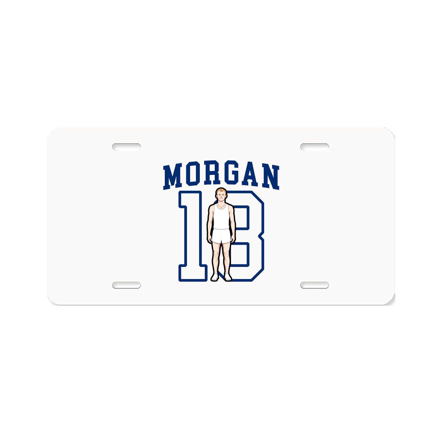 License Plate — Shirsey in Classic