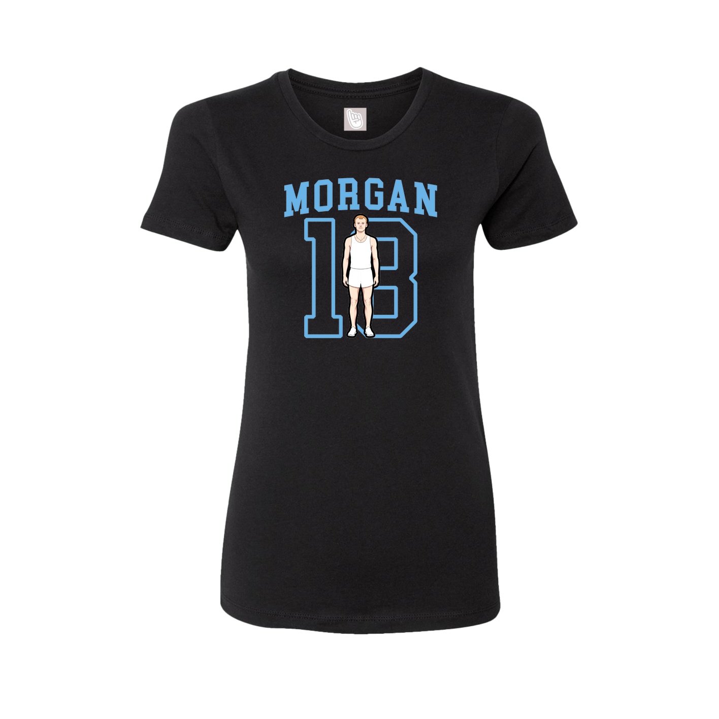 Fitted Women's Tee — Shirsey in Black