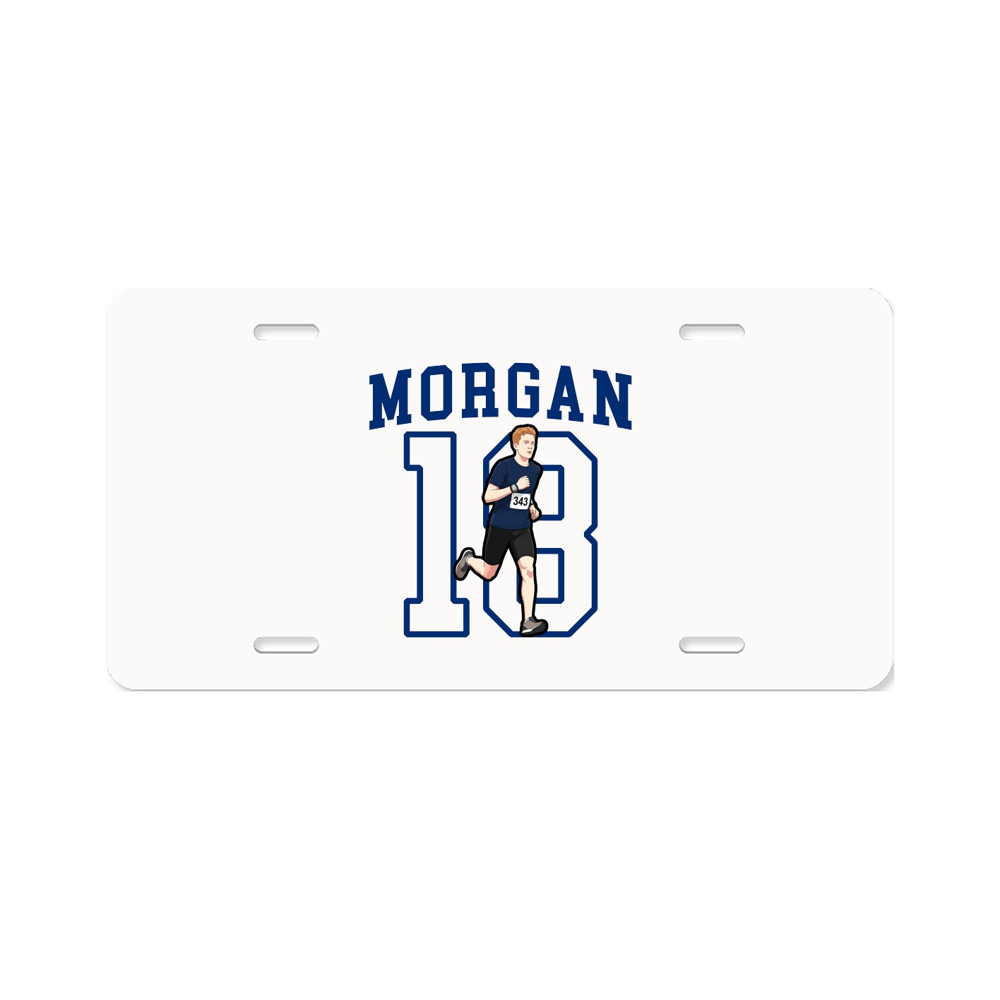 License Plate — Shirsey in Classic