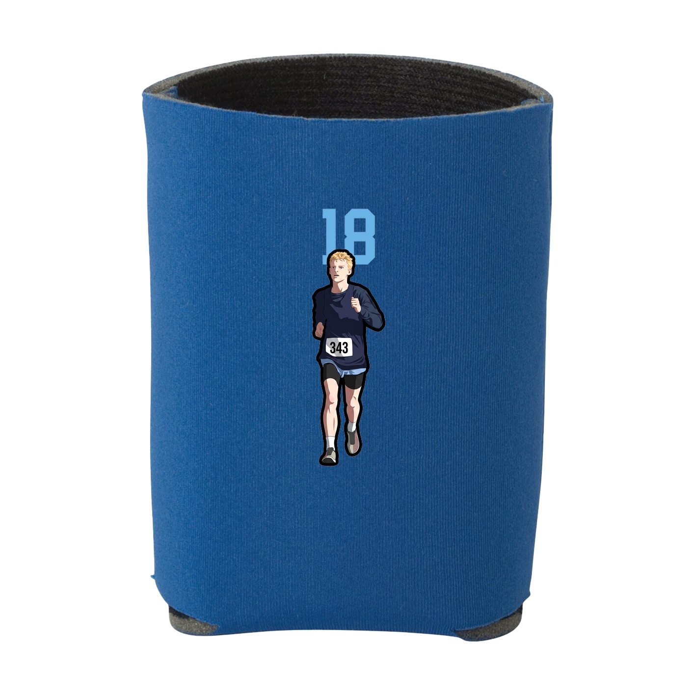 Can Holder — Number Top in Royal