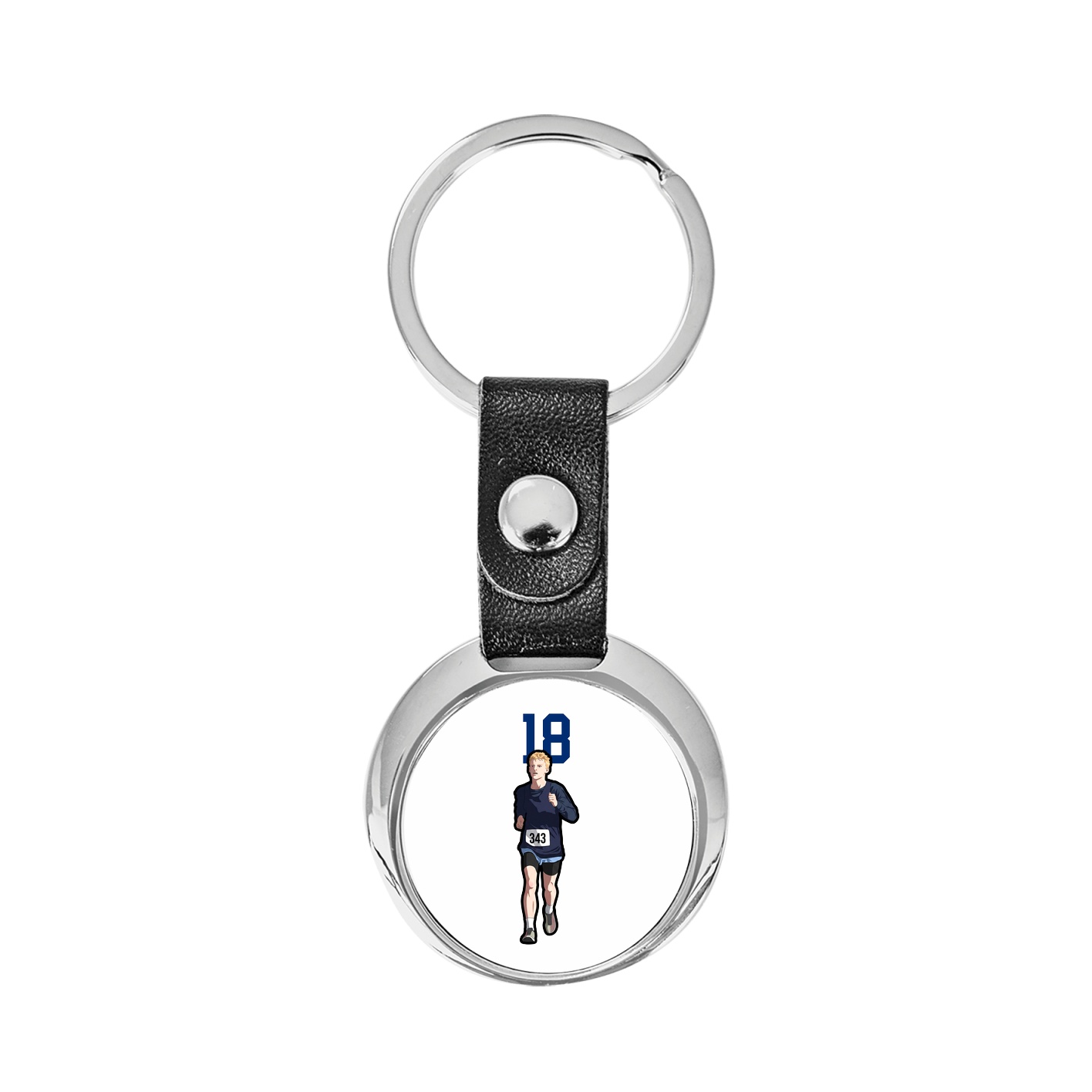 Key Chain — Number Top in Classic