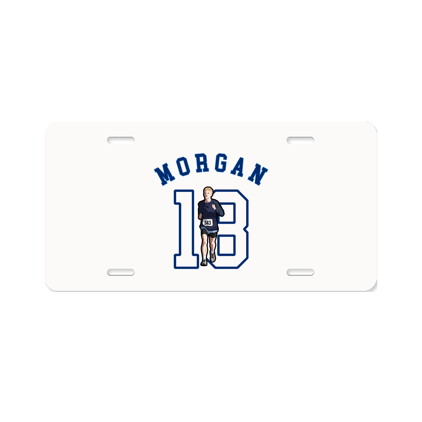 License Plate — Shirsey Arch in Classic