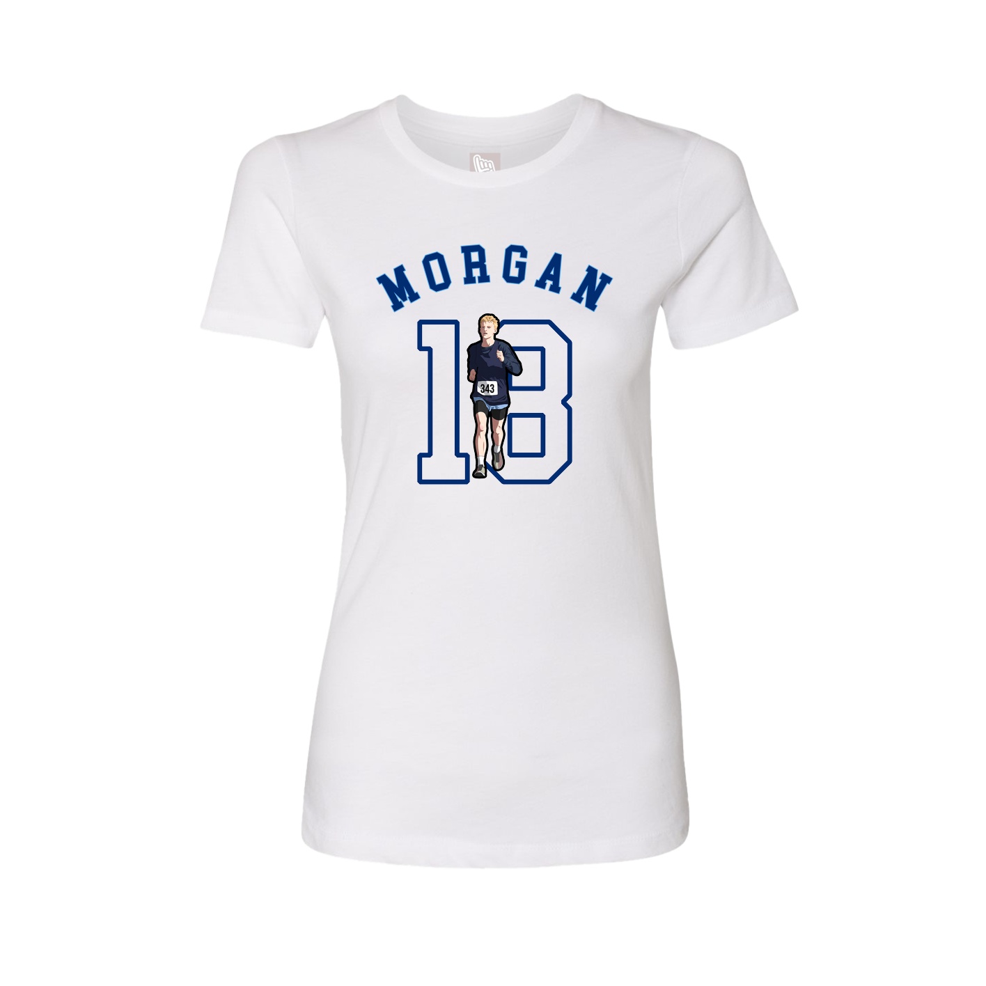 Womens Tee — Shirsey Arch in White