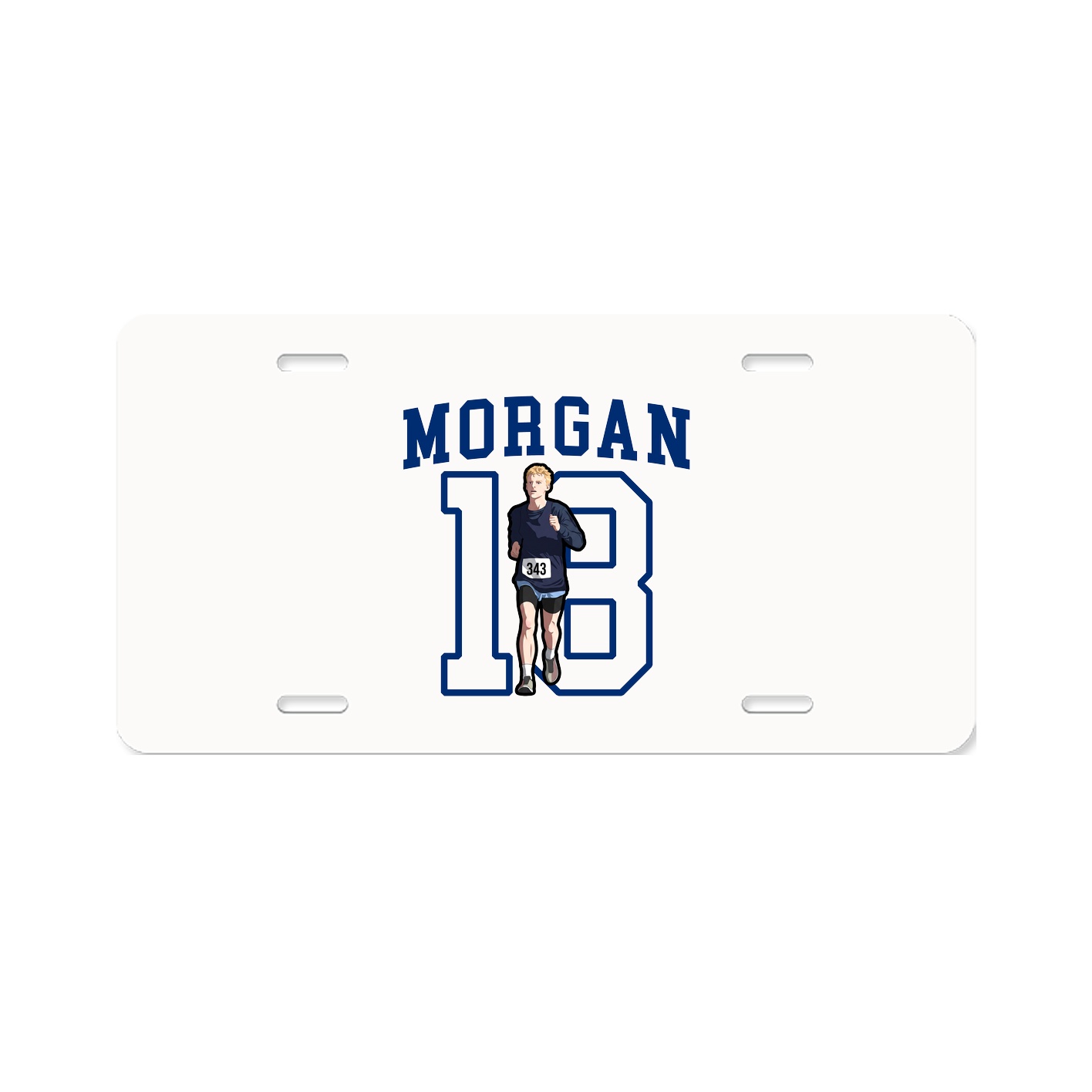 Aluminum License Plate