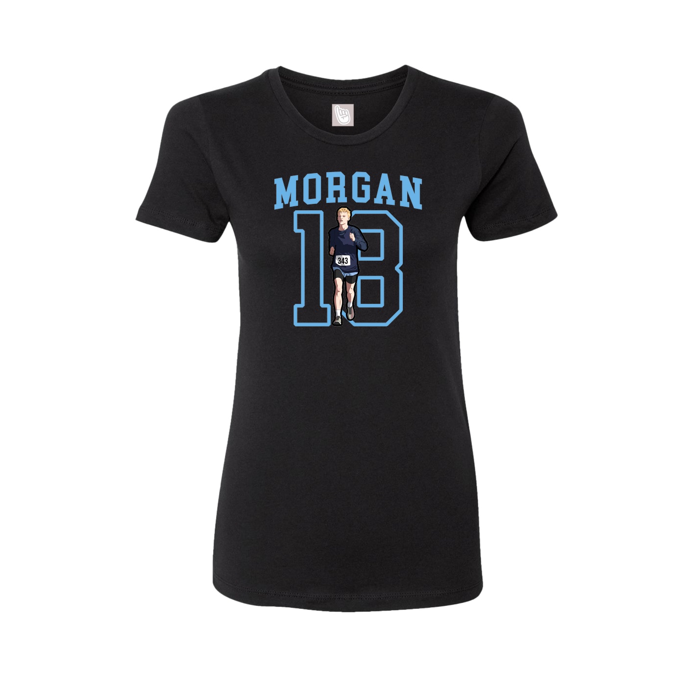 Fitted Women's Tee — Shirsey in Black