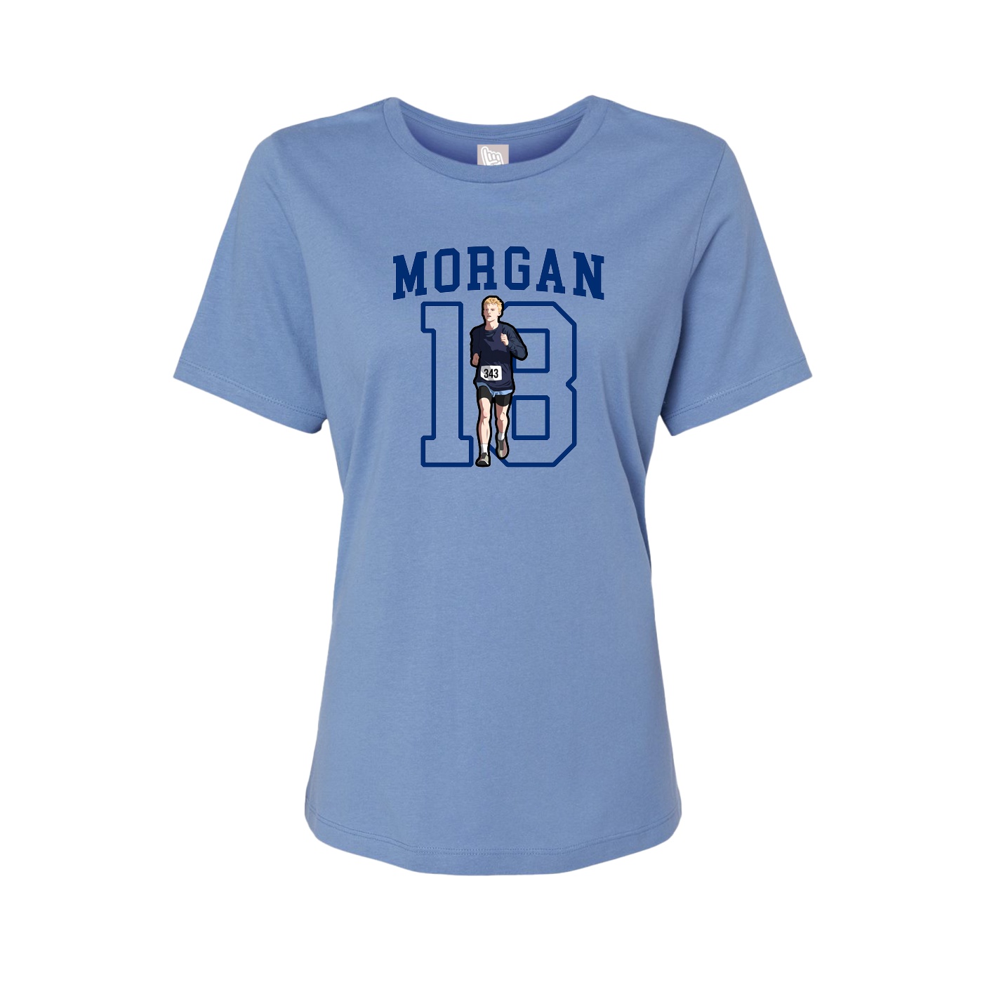 Womens Tee — Shirsey in Powder Blue