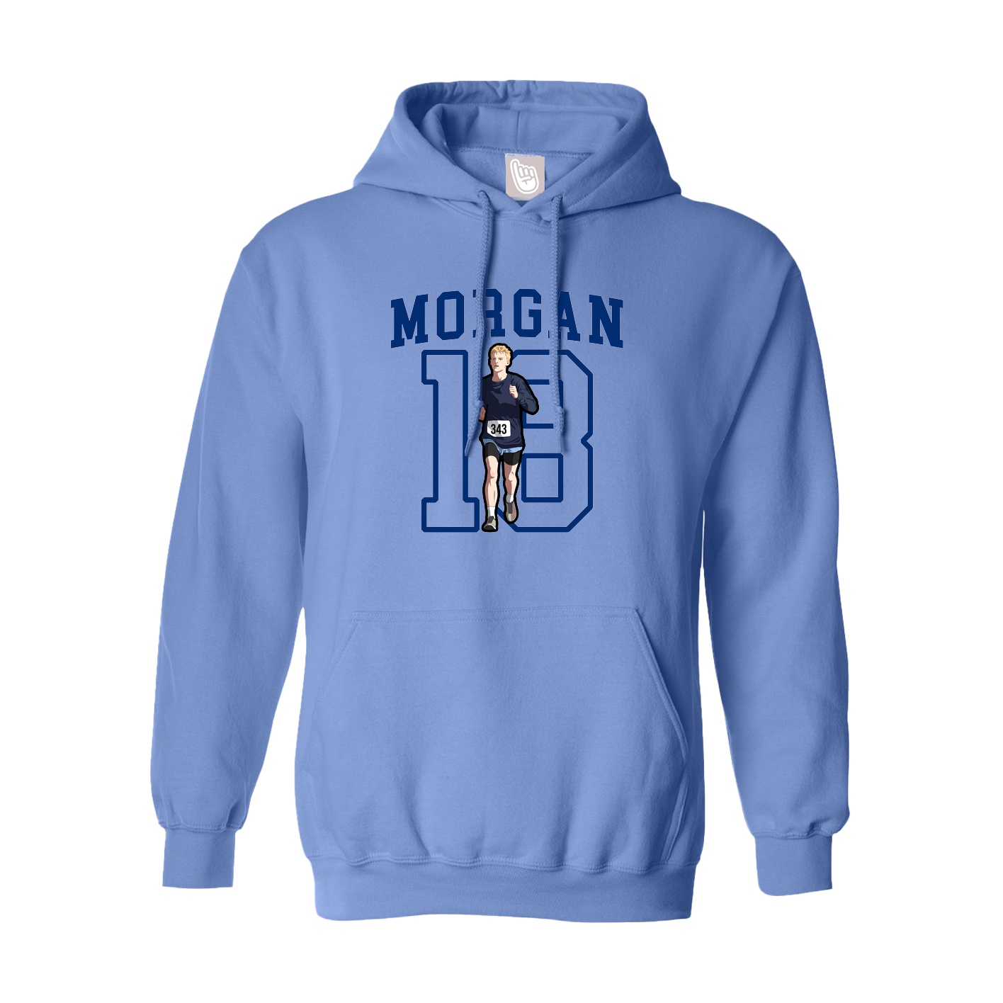 Youth Hoodie — Shirsey in Powder Blue