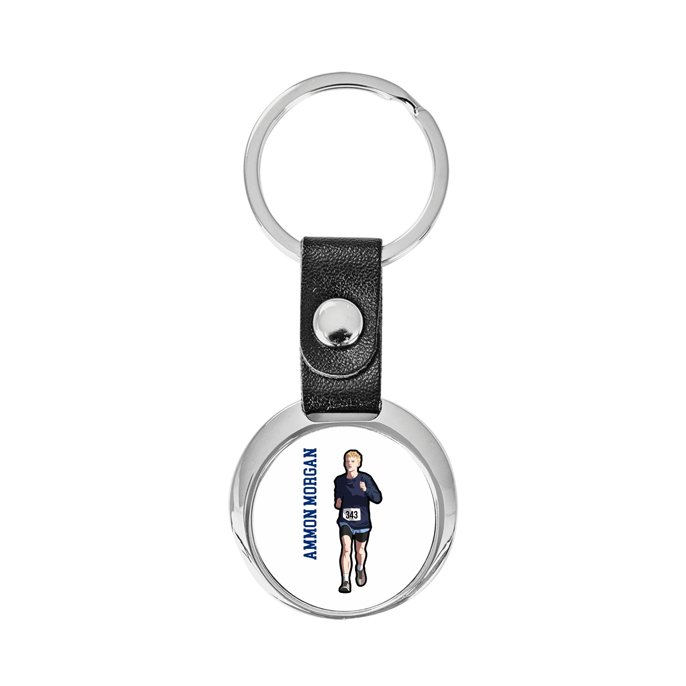 Key Chain — Name Vertical in Classic