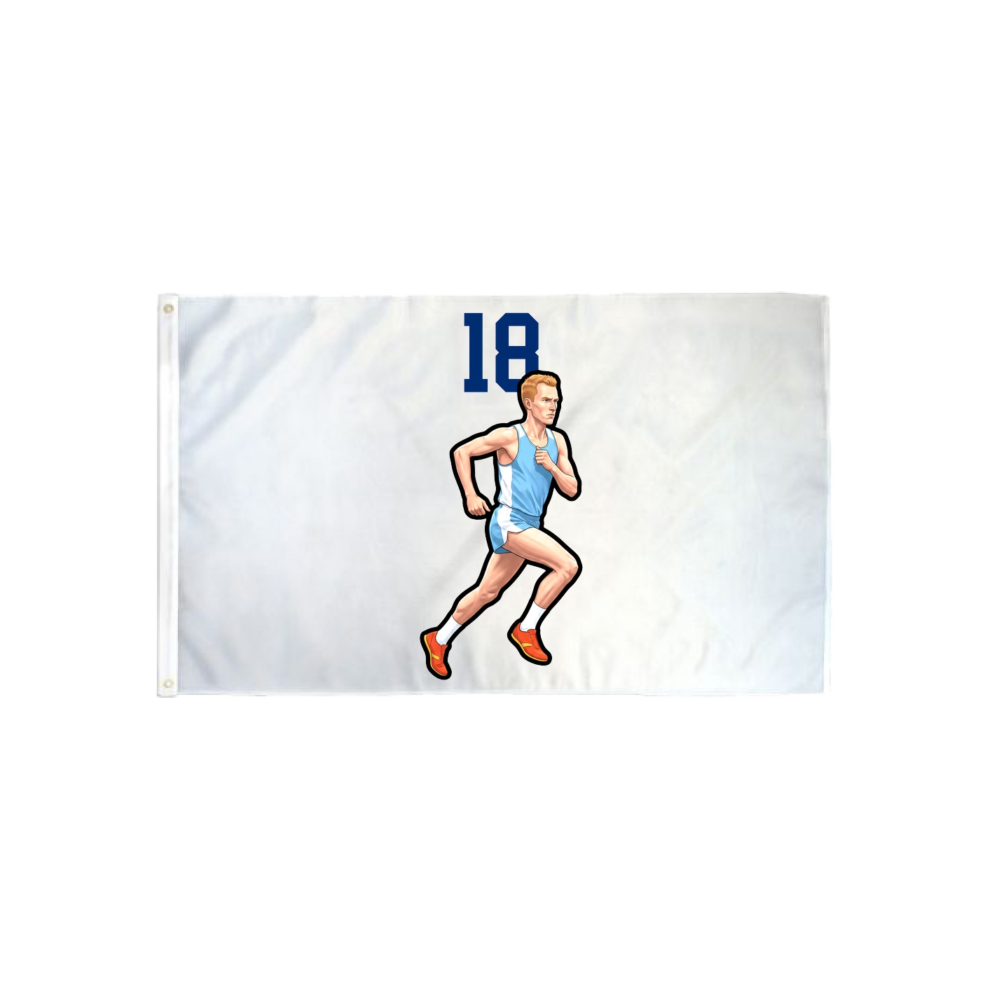 3x5 Flag — Number Top in Classic