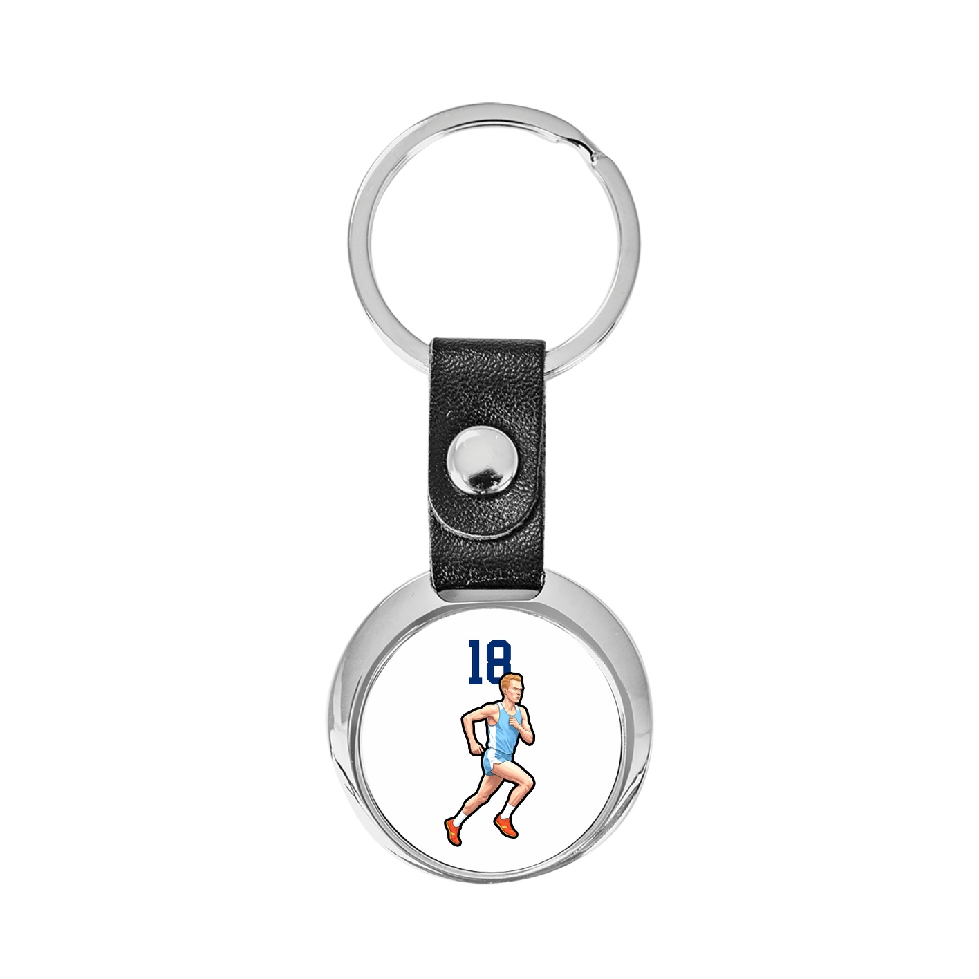 Key Chain — Number Top in Classic