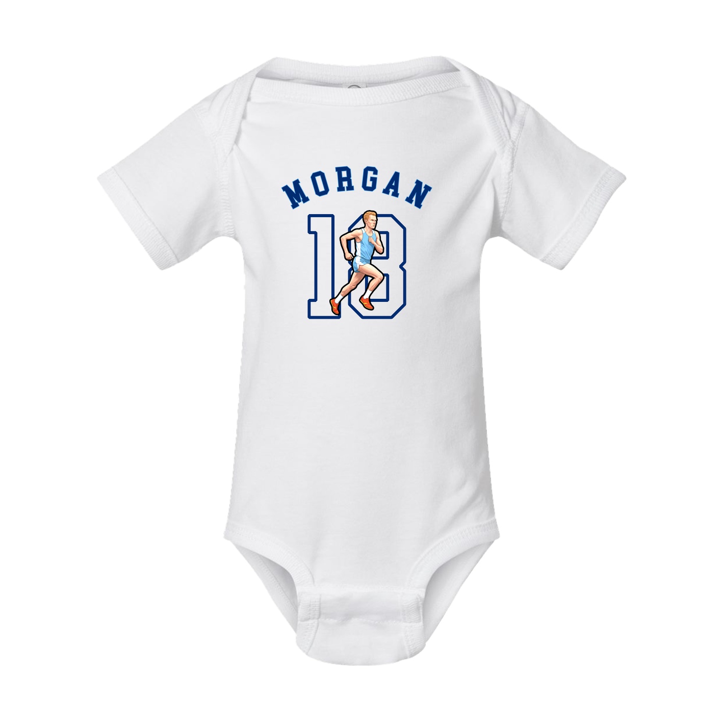 Baby Onesie — Shirsey Arch in White