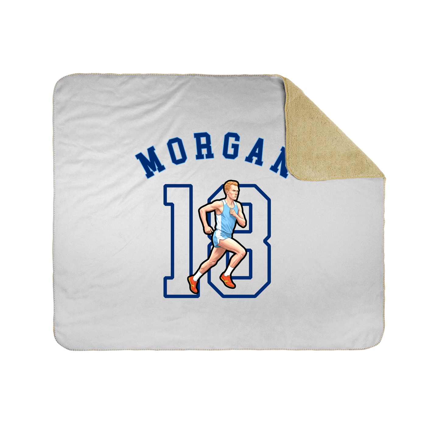 Throw Blanket — Shirsey Arch in White