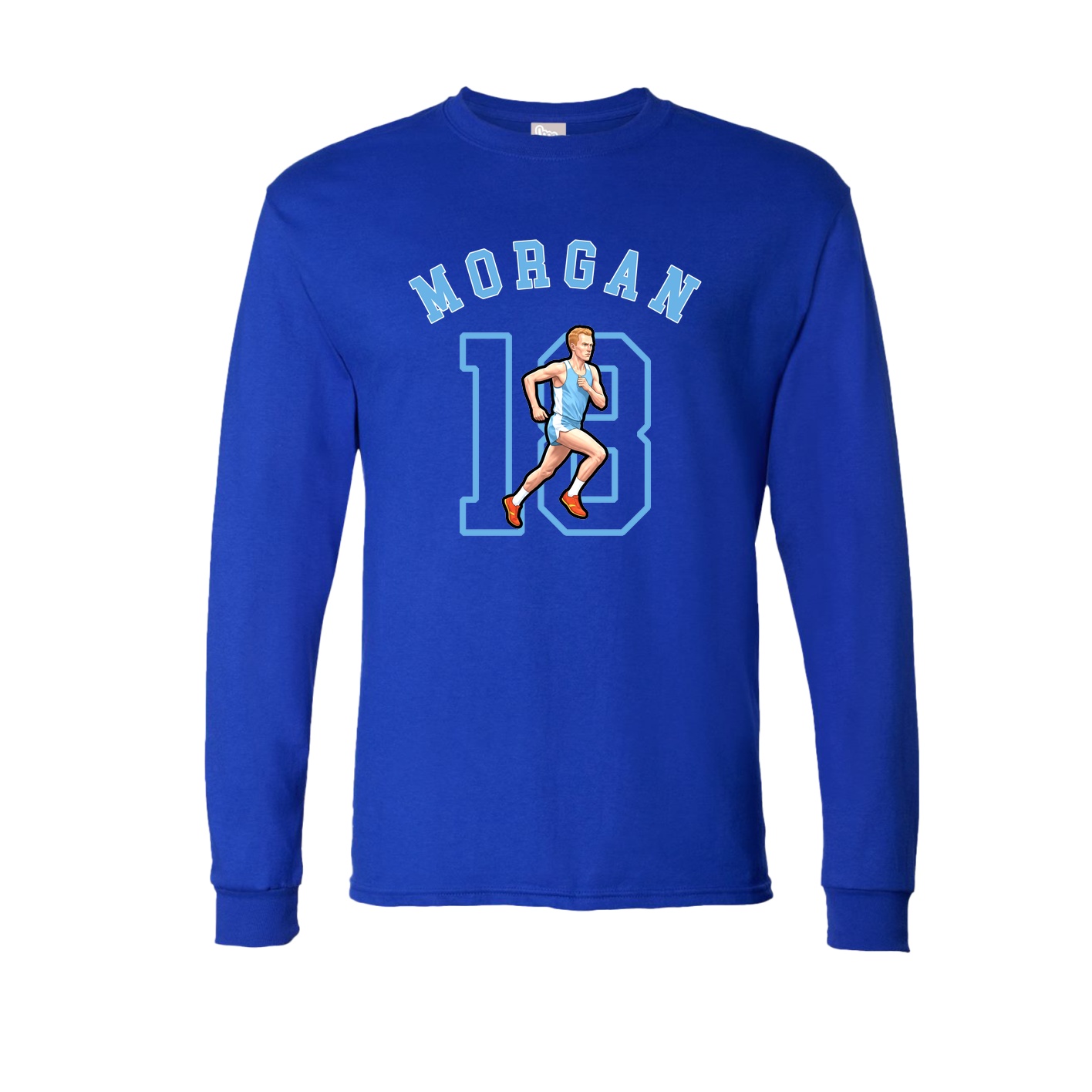 Long Sleeve Tee — Shirsey Arch in Royal