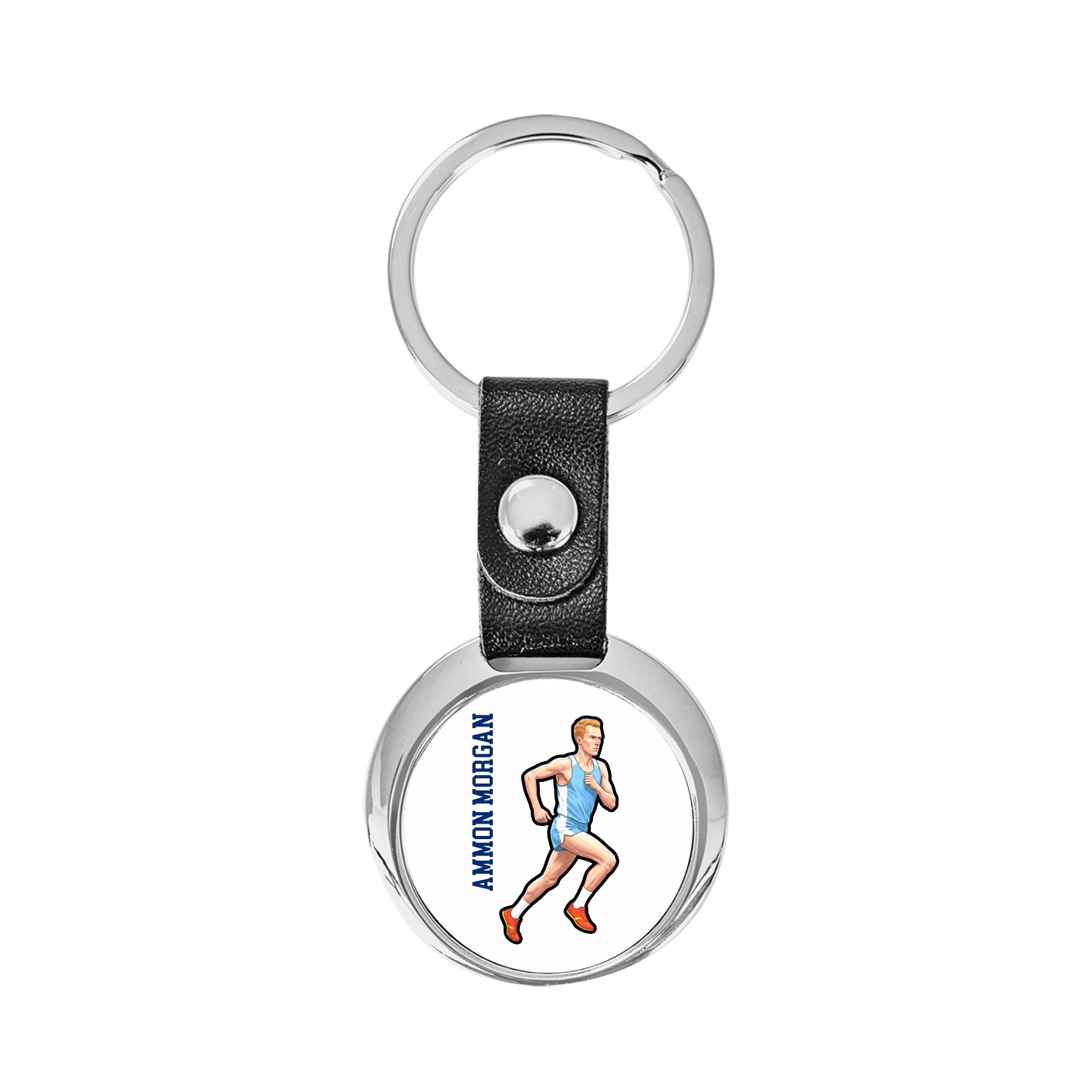 Key Chain — Name Vertical in Classic