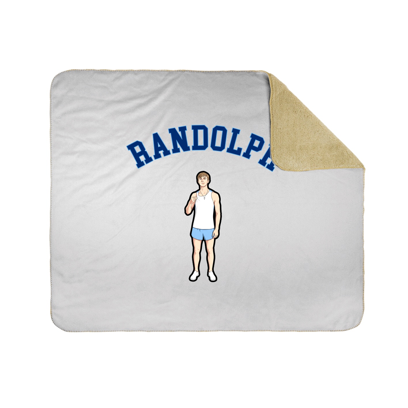 Throw Blanket — Shirsey Arch in White