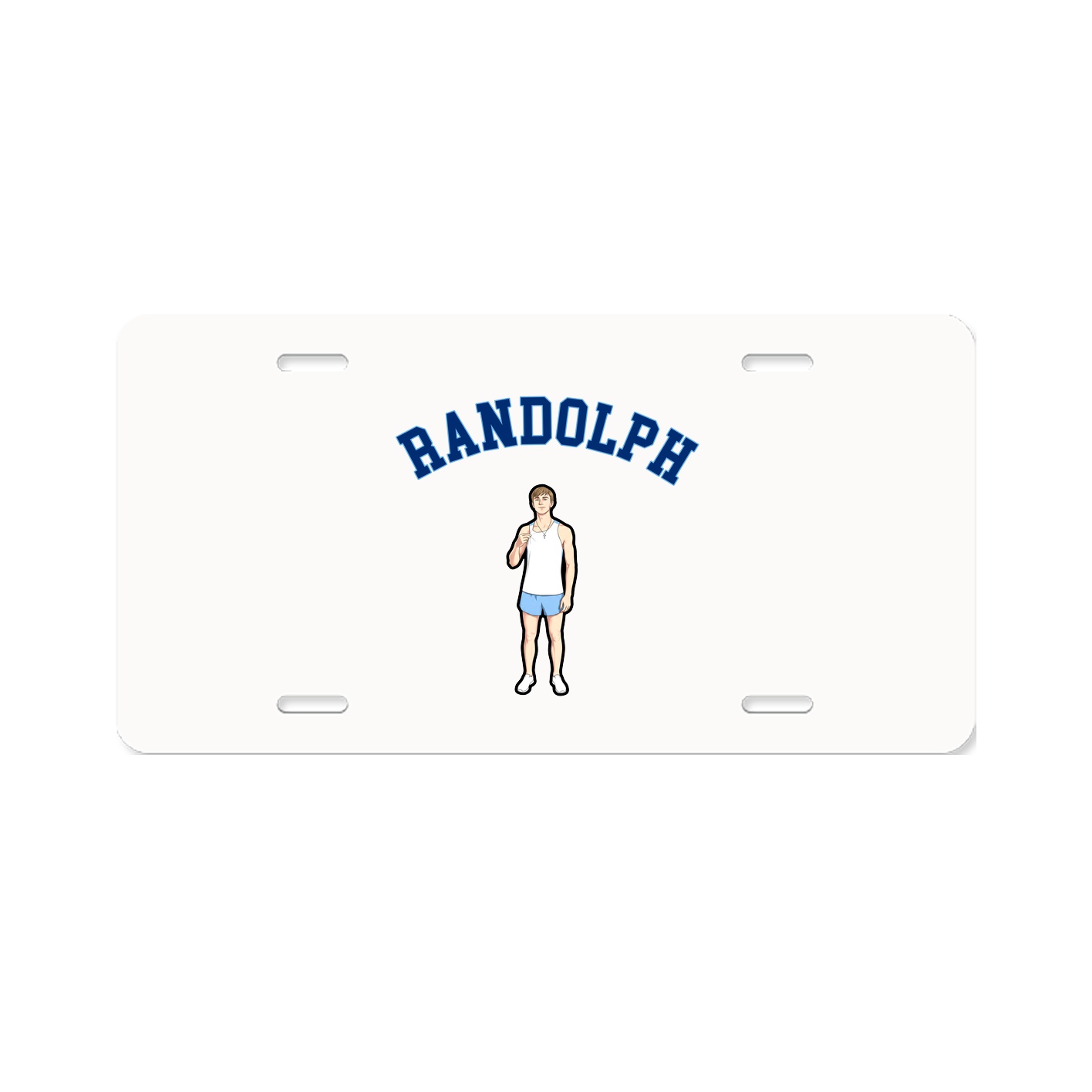License Plate — Shirsey Arch in Classic