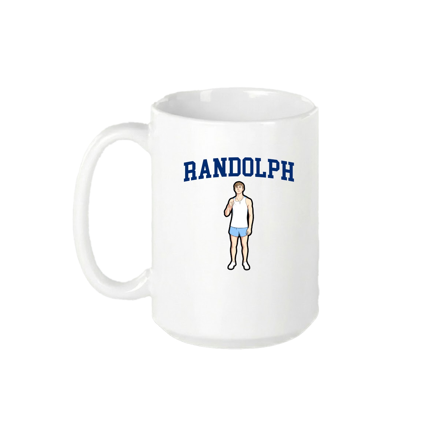 15oz Coffee Mug — Shirsey in White
