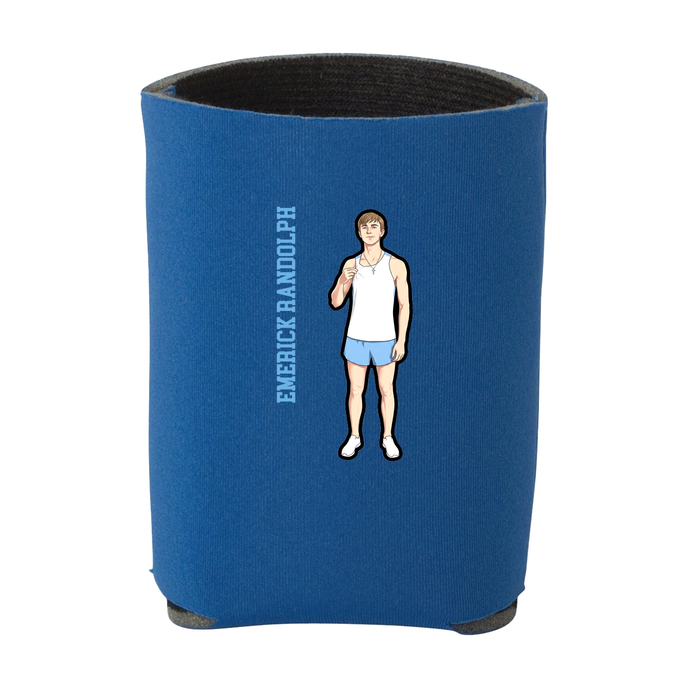 Can Holder — Name Vertical in Royal