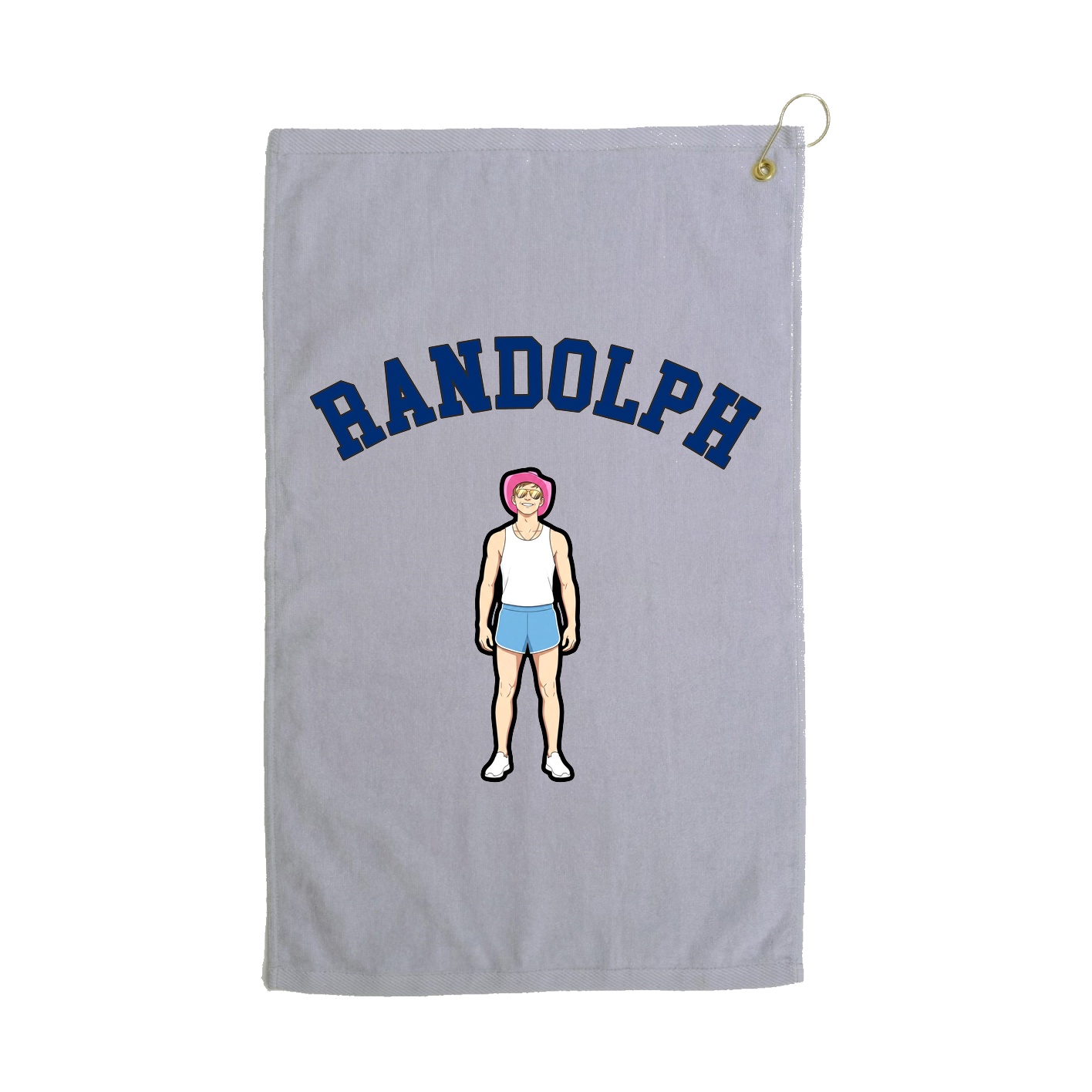 Golf Towel — Shirsey Arch in Grey