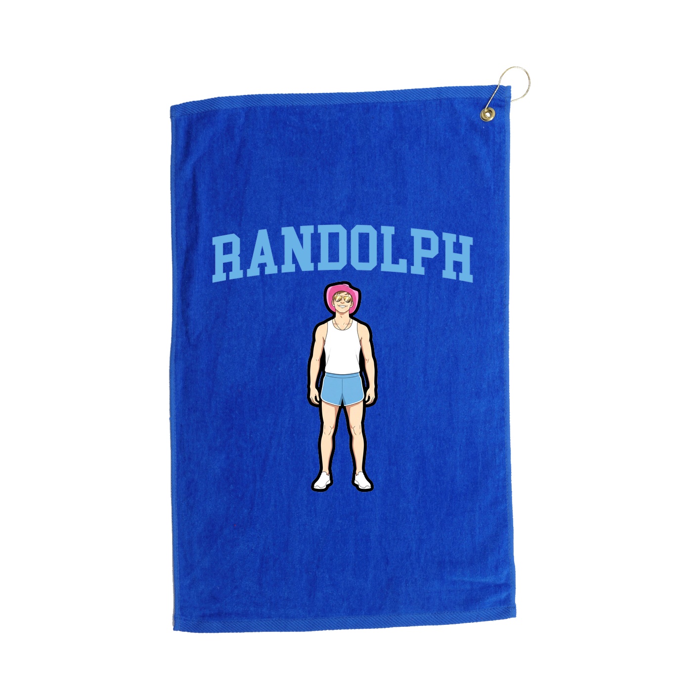 Golf Towel — Shirsey in Royal