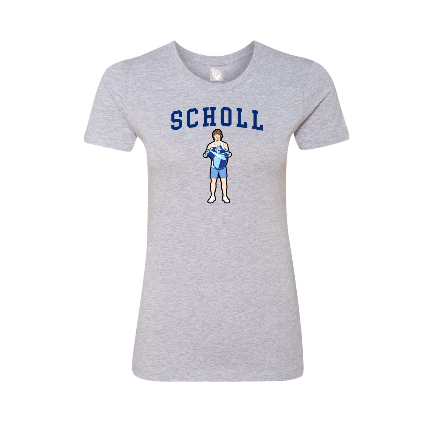 Fitted Women's Tee — Shirsey in Grey