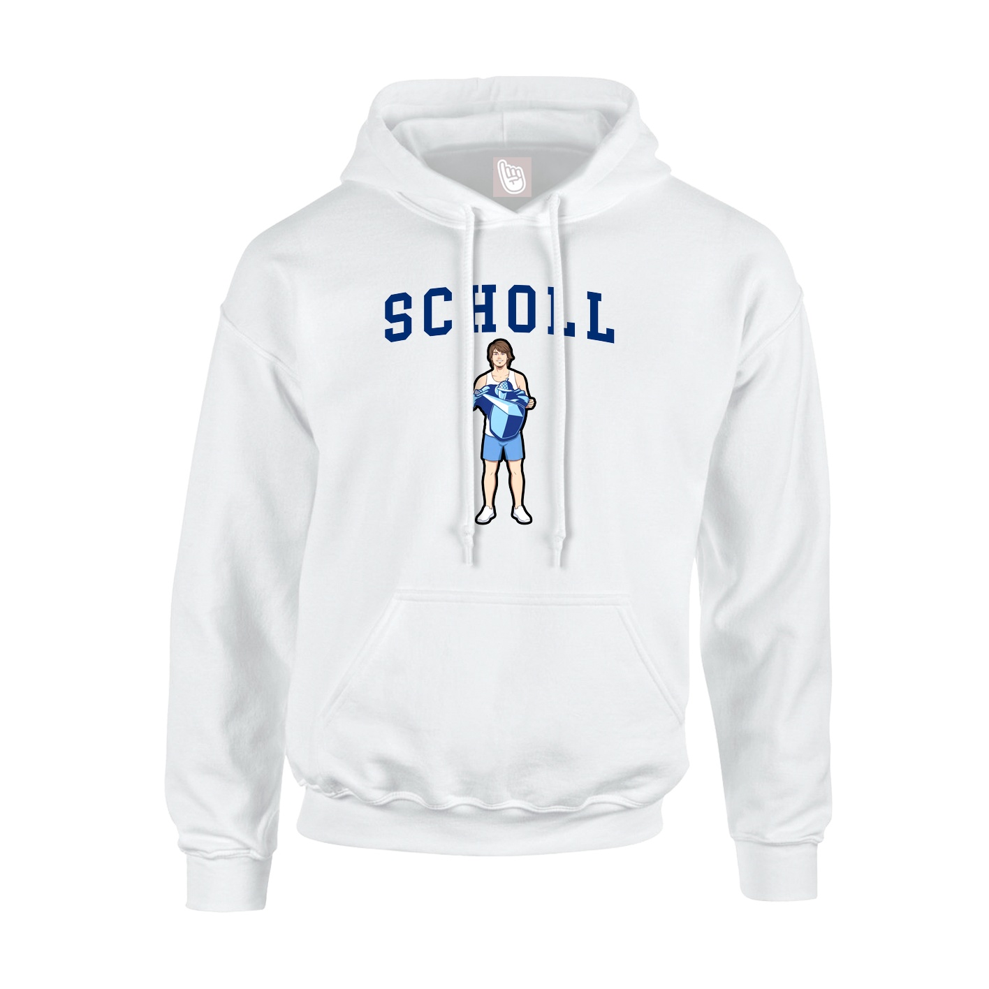 Hoodie — Shirsey in White