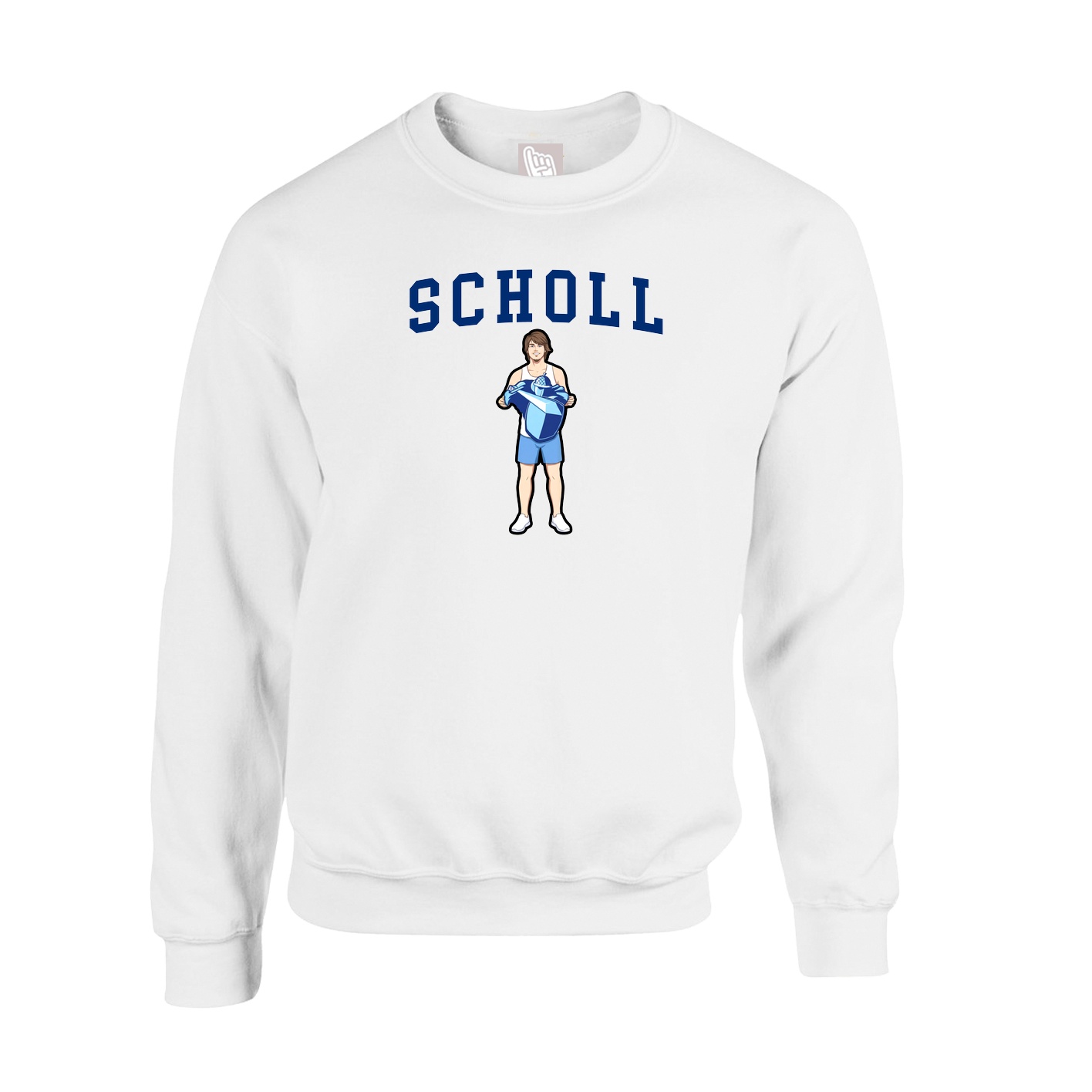 Fleece Crew — Shirsey in White