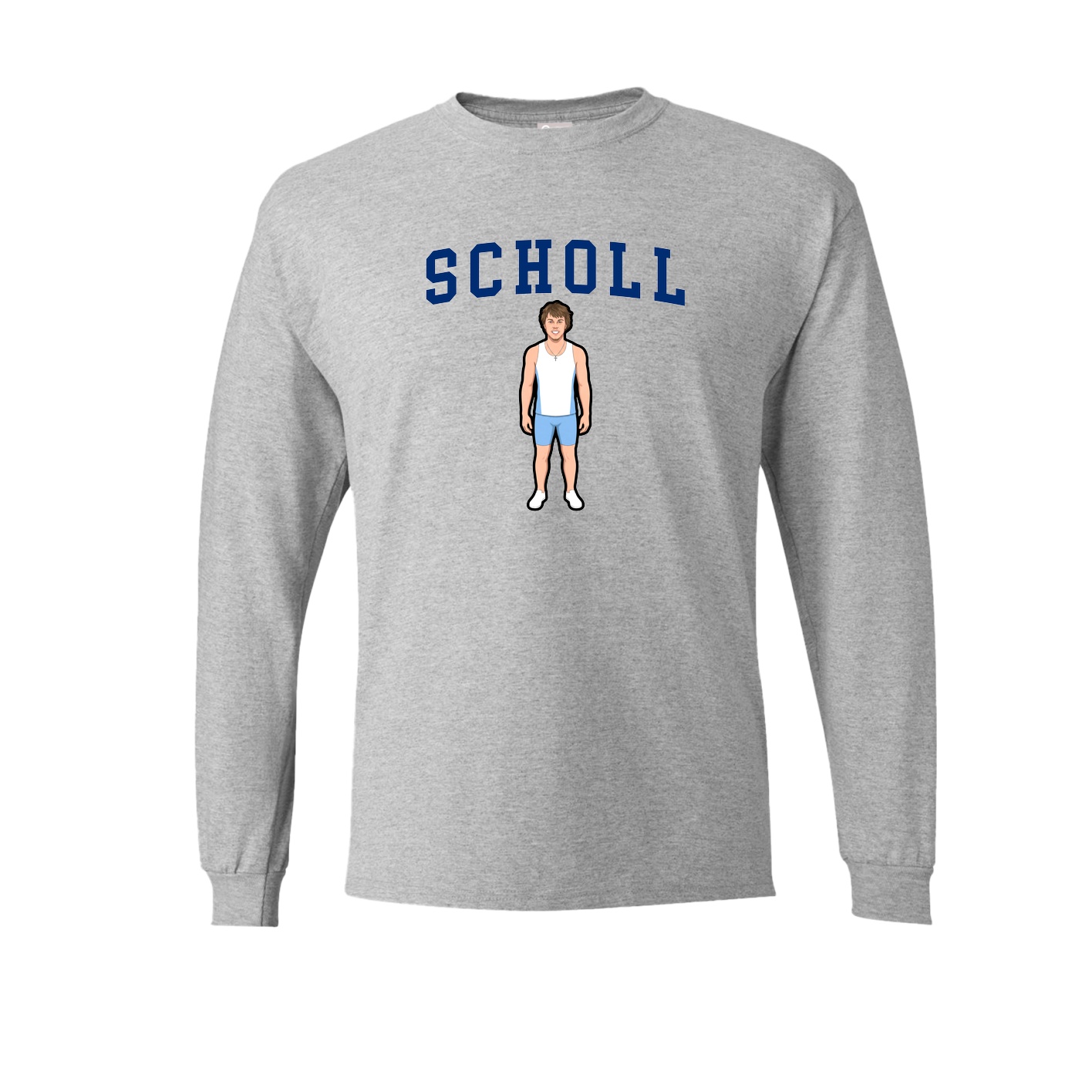 Long Sleeve Tee — Shirsey in Grey