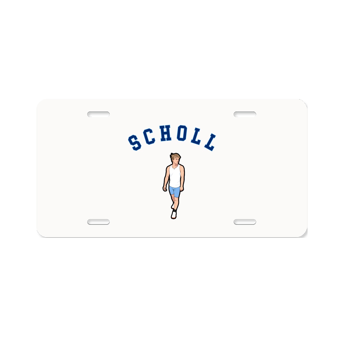 License Plate — Shirsey Arch in Classic