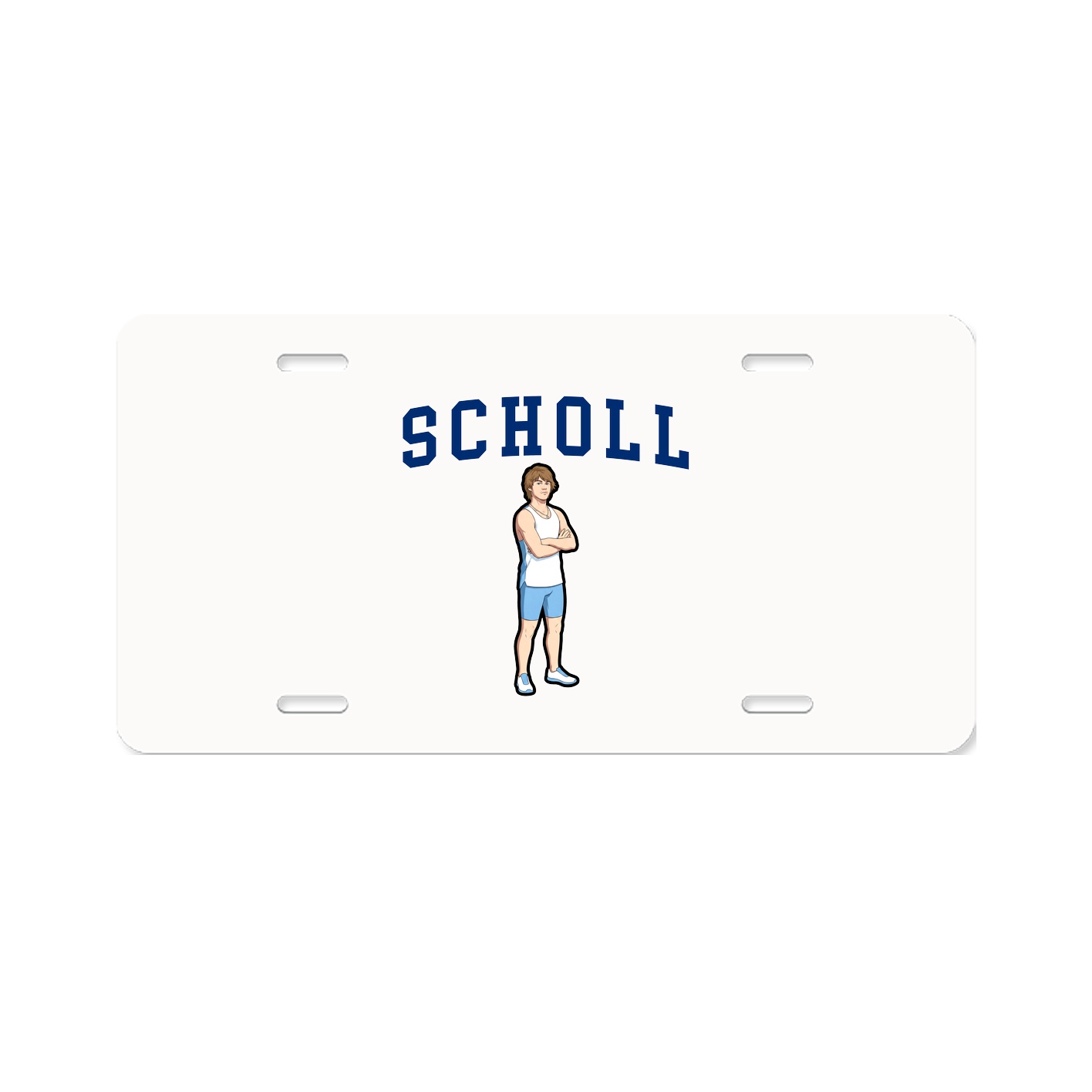 License Plate — Shirsey in Classic