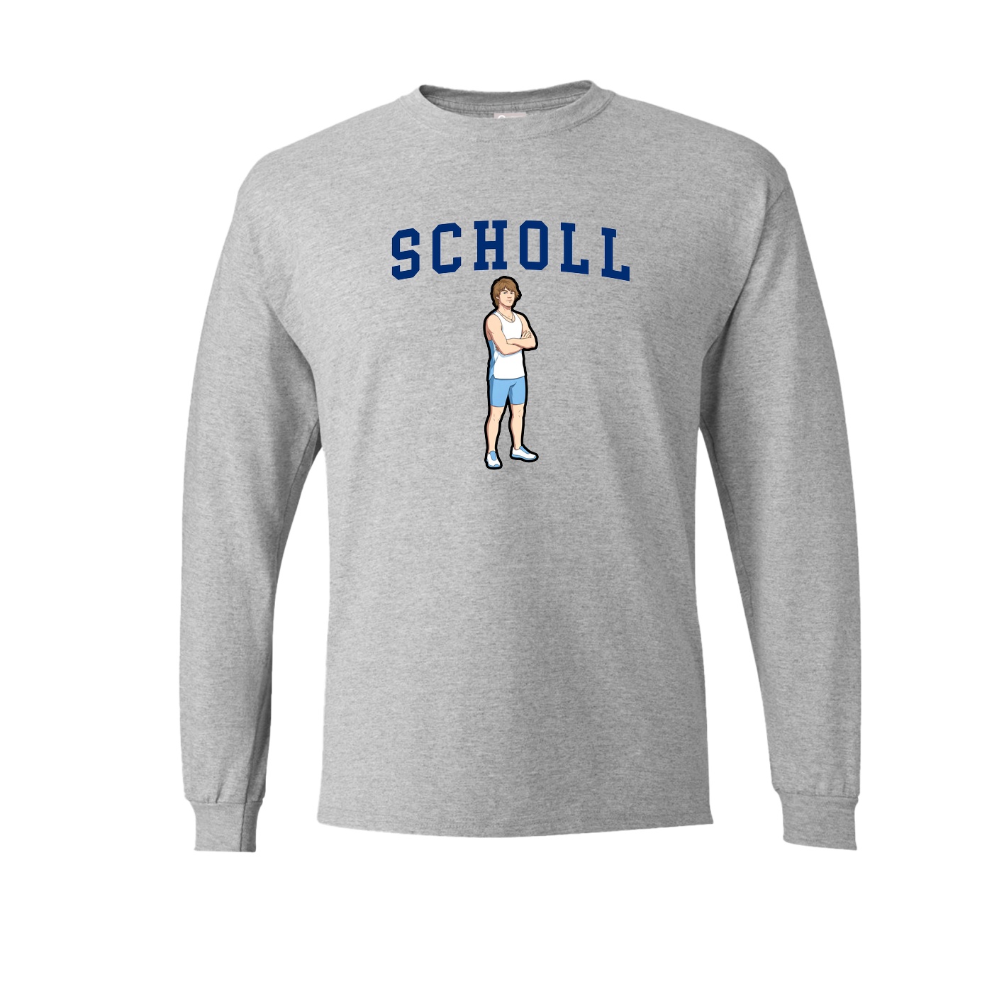 Long Sleeve Tee — Shirsey in Grey