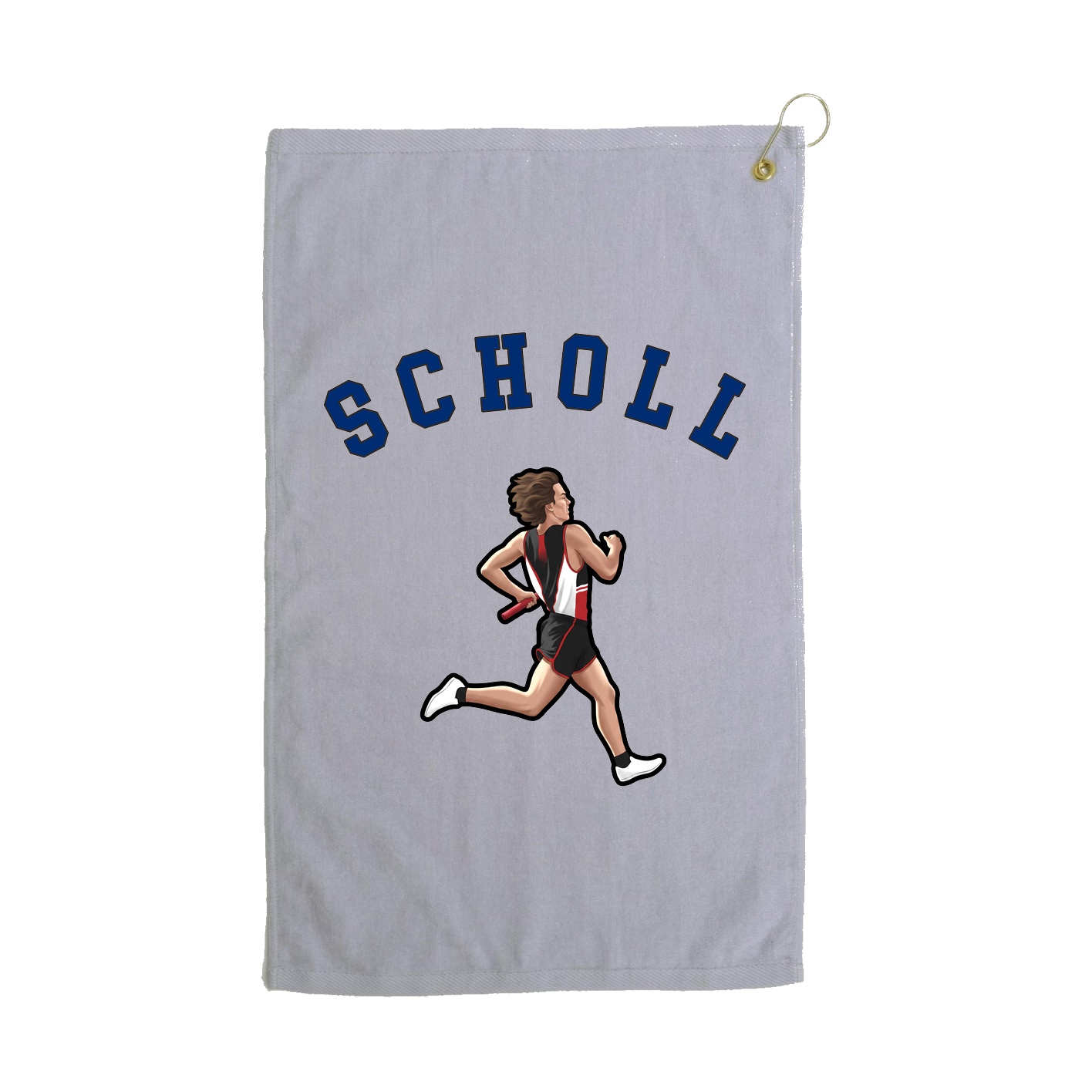 Golf Towel — Shirsey Arch in Grey