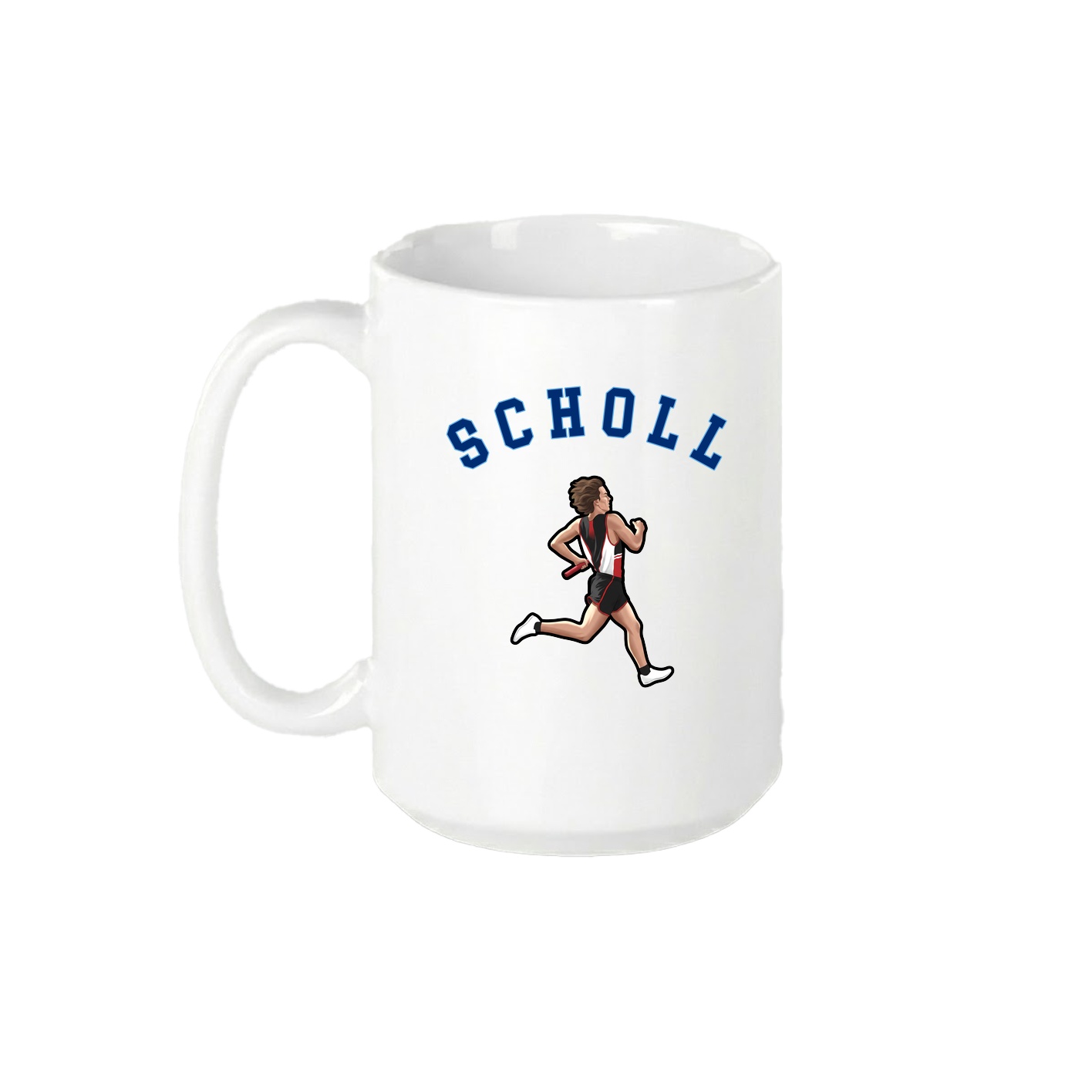 15oz Coffee Mug — Shirsey Arch in White
