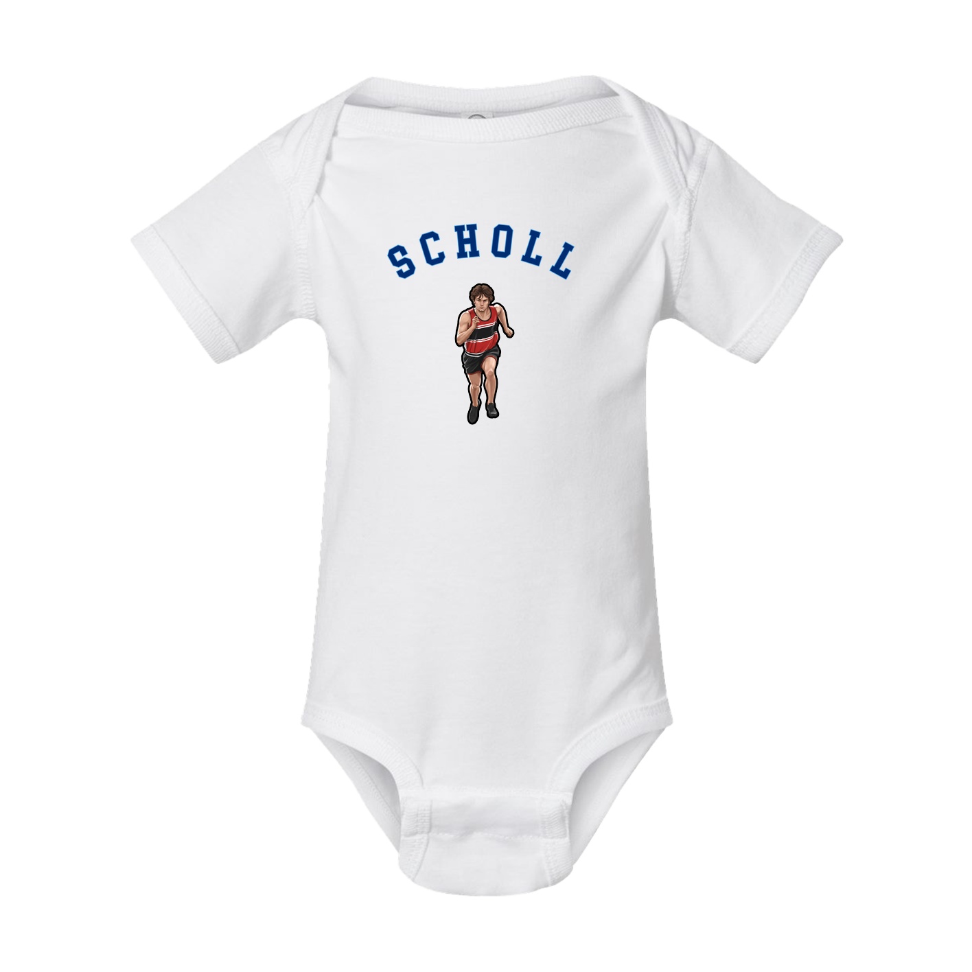 Baby Onesie — Shirsey Arch in White