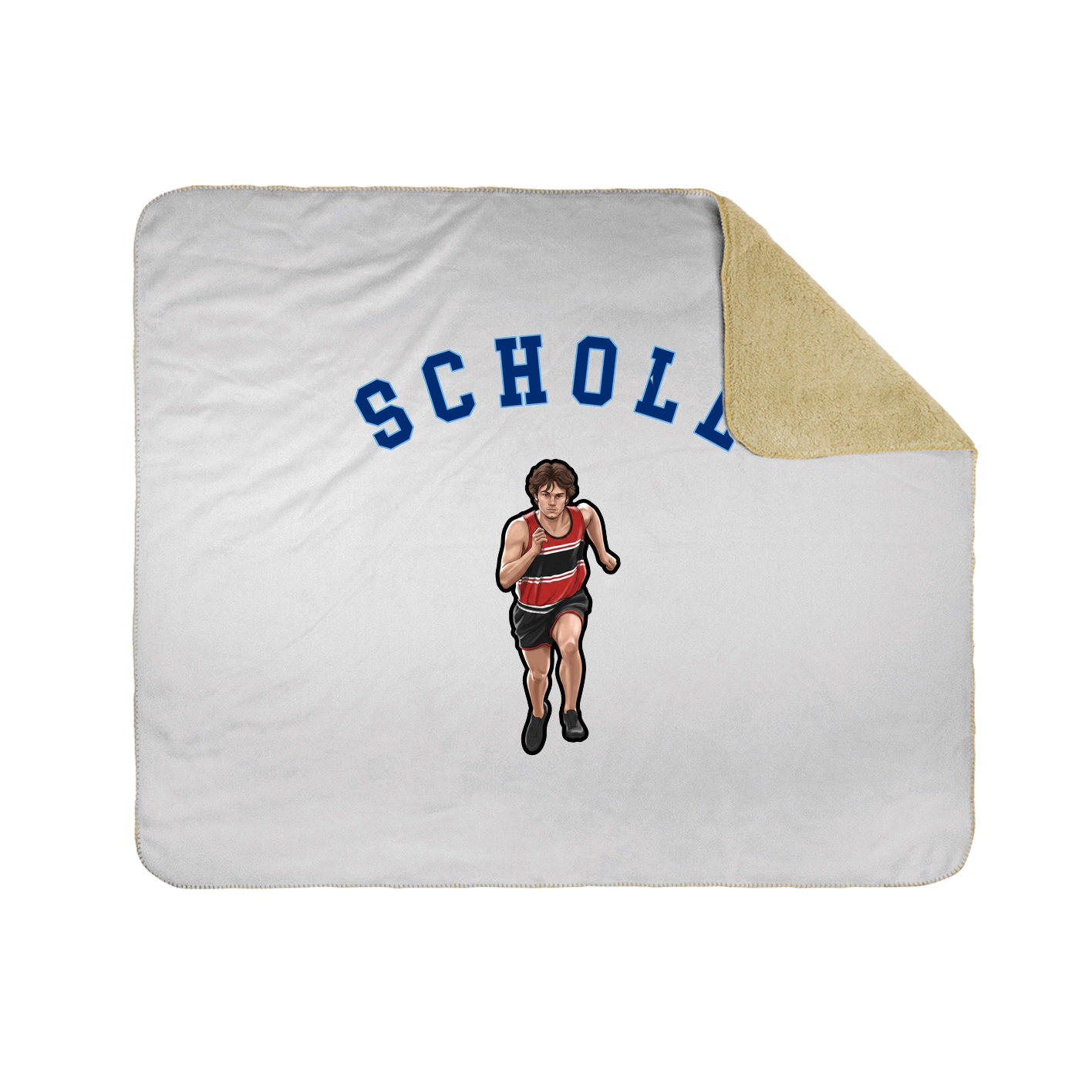 Throw Blanket — Shirsey Arch in White