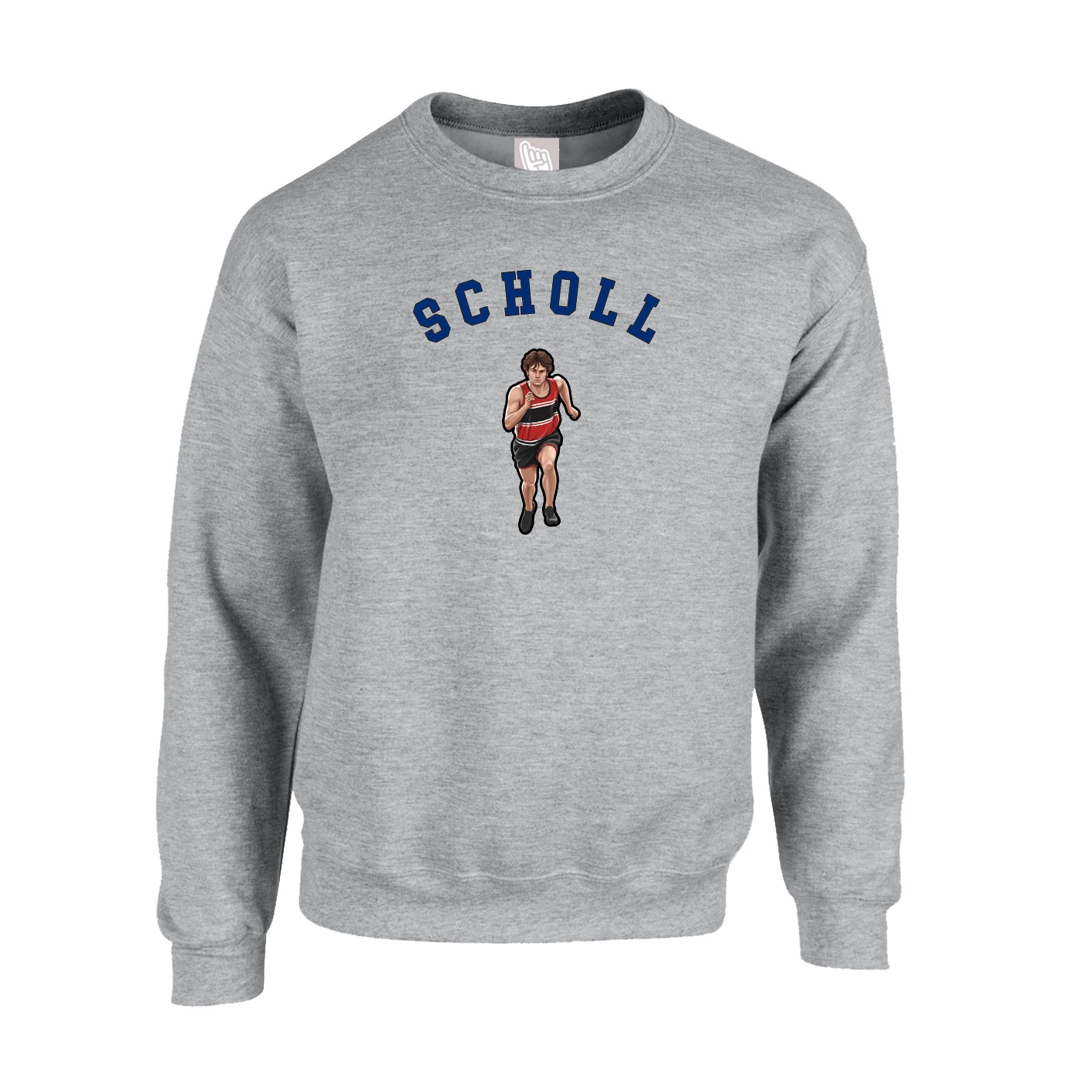 Fleece Crew — Shirsey Arch in Grey