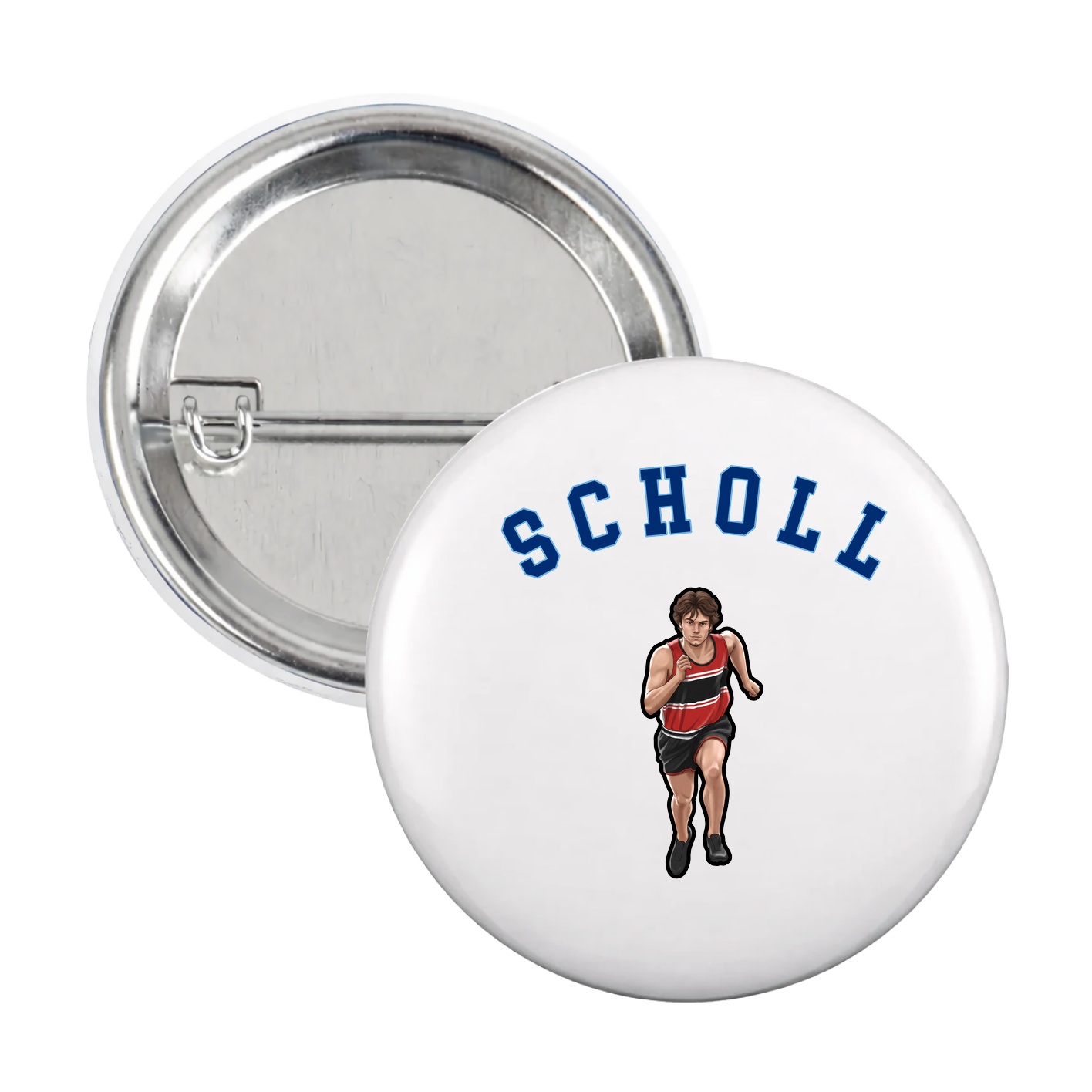 Game Day Button — Shirsey Arch in White