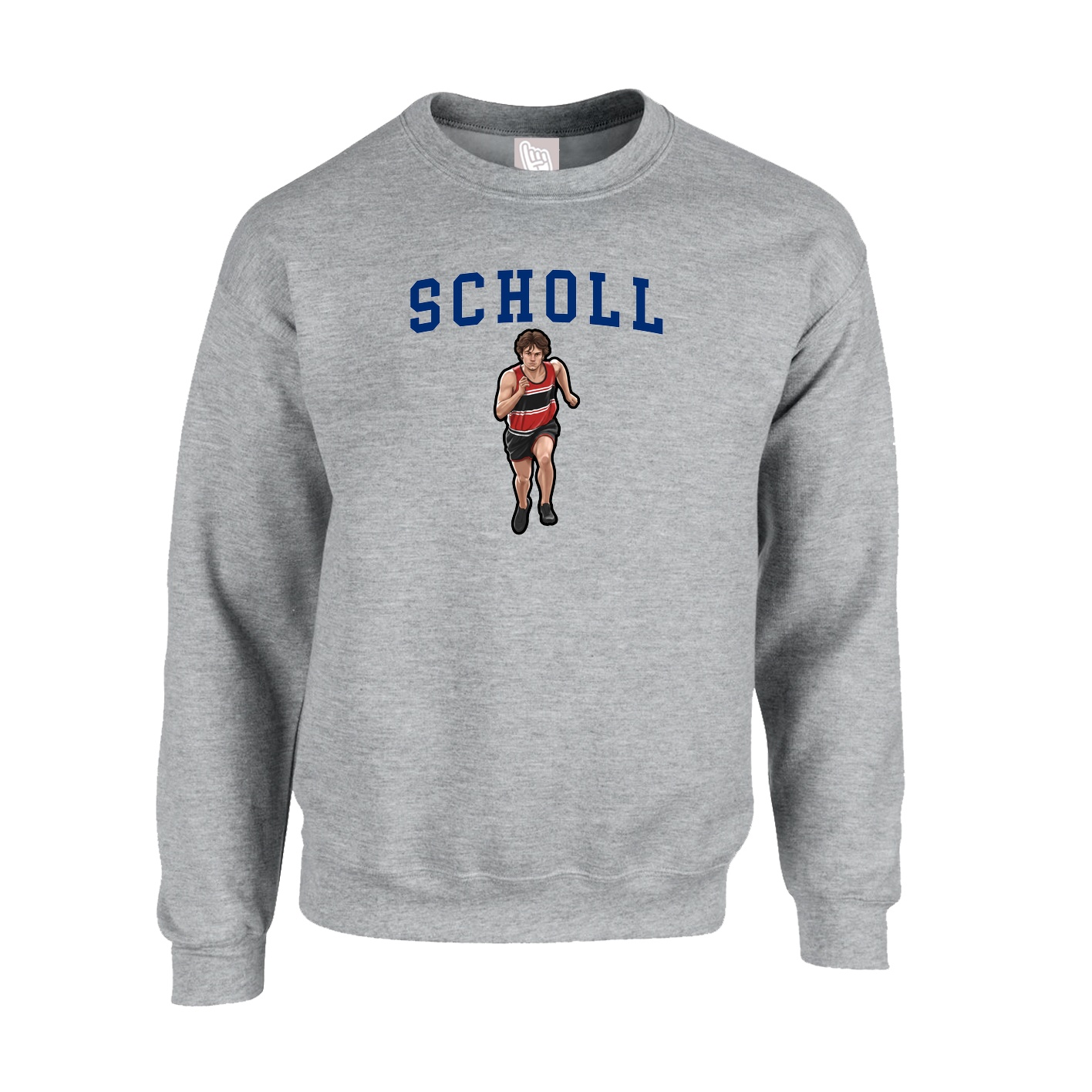 Fleece Crew — Shirsey in Grey