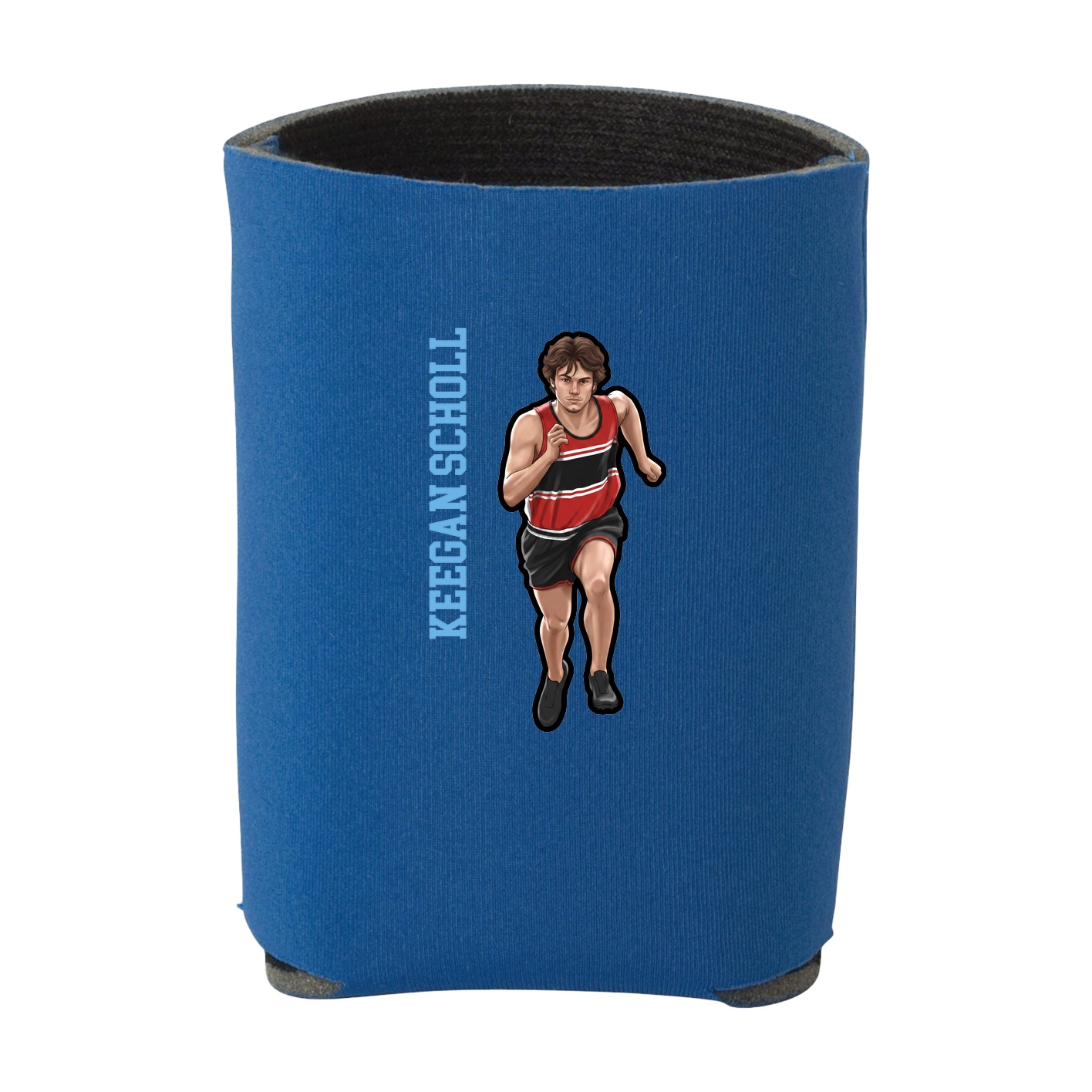 Can Holder — Name Vertical in Royal