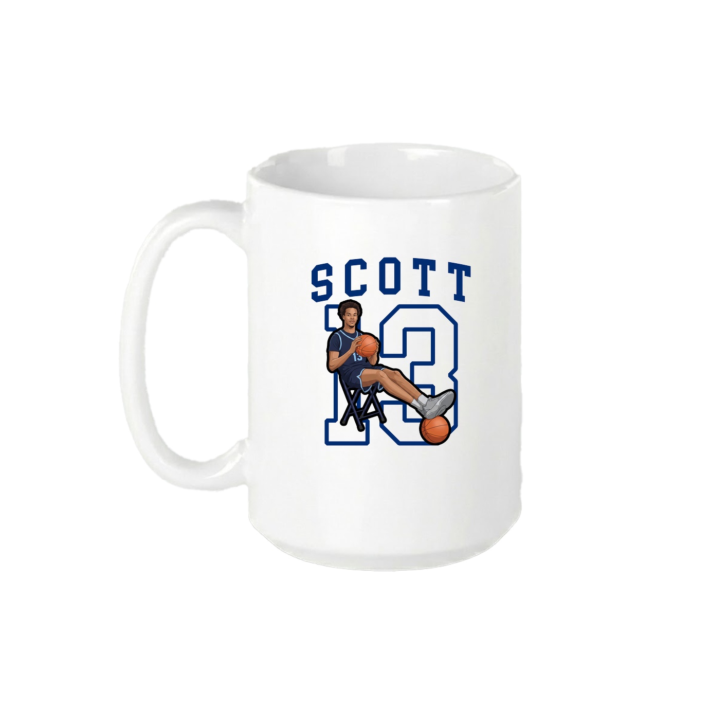 15oz Coffee Mug — Shirsey in White
