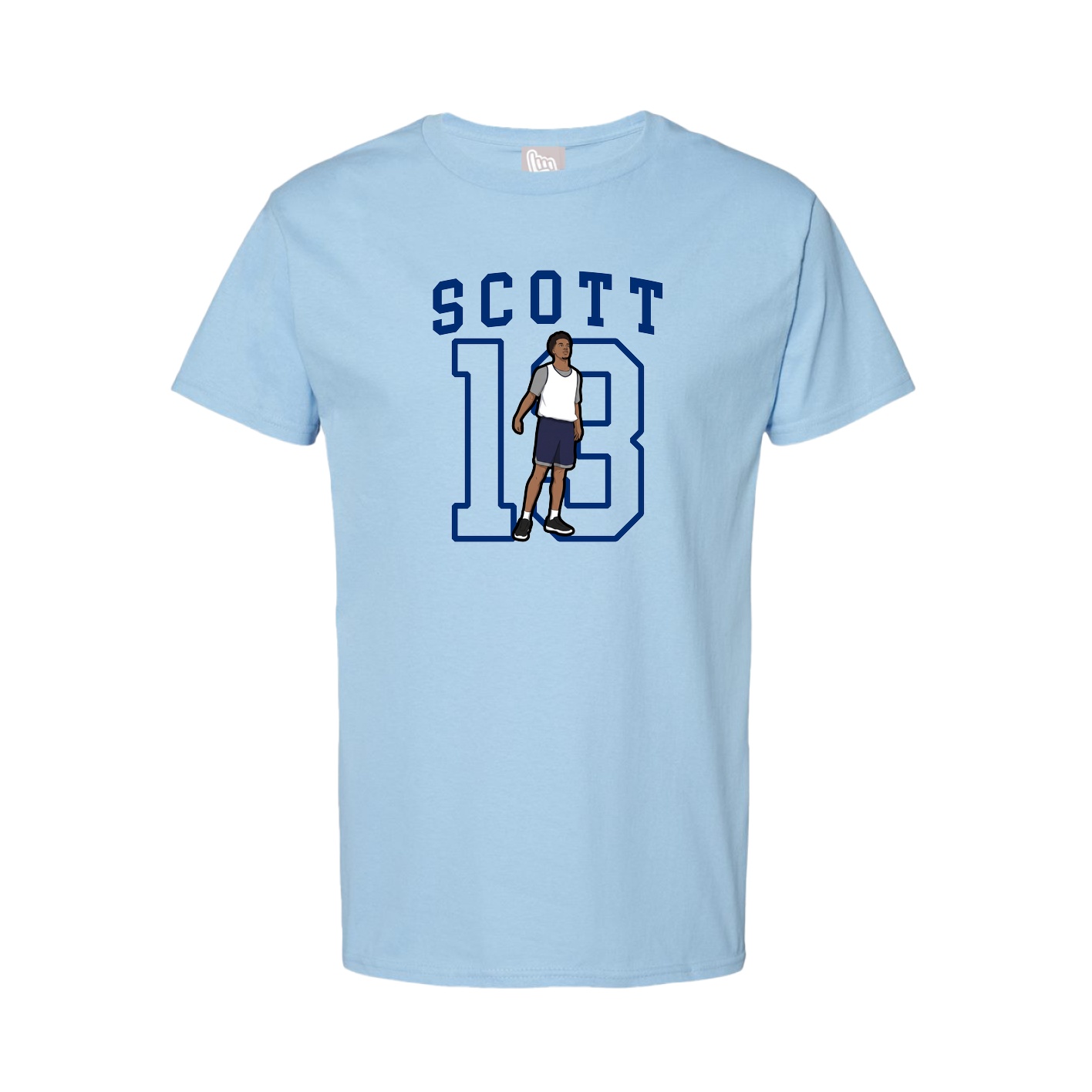 Youth Tee — Shirsey in Light Blue