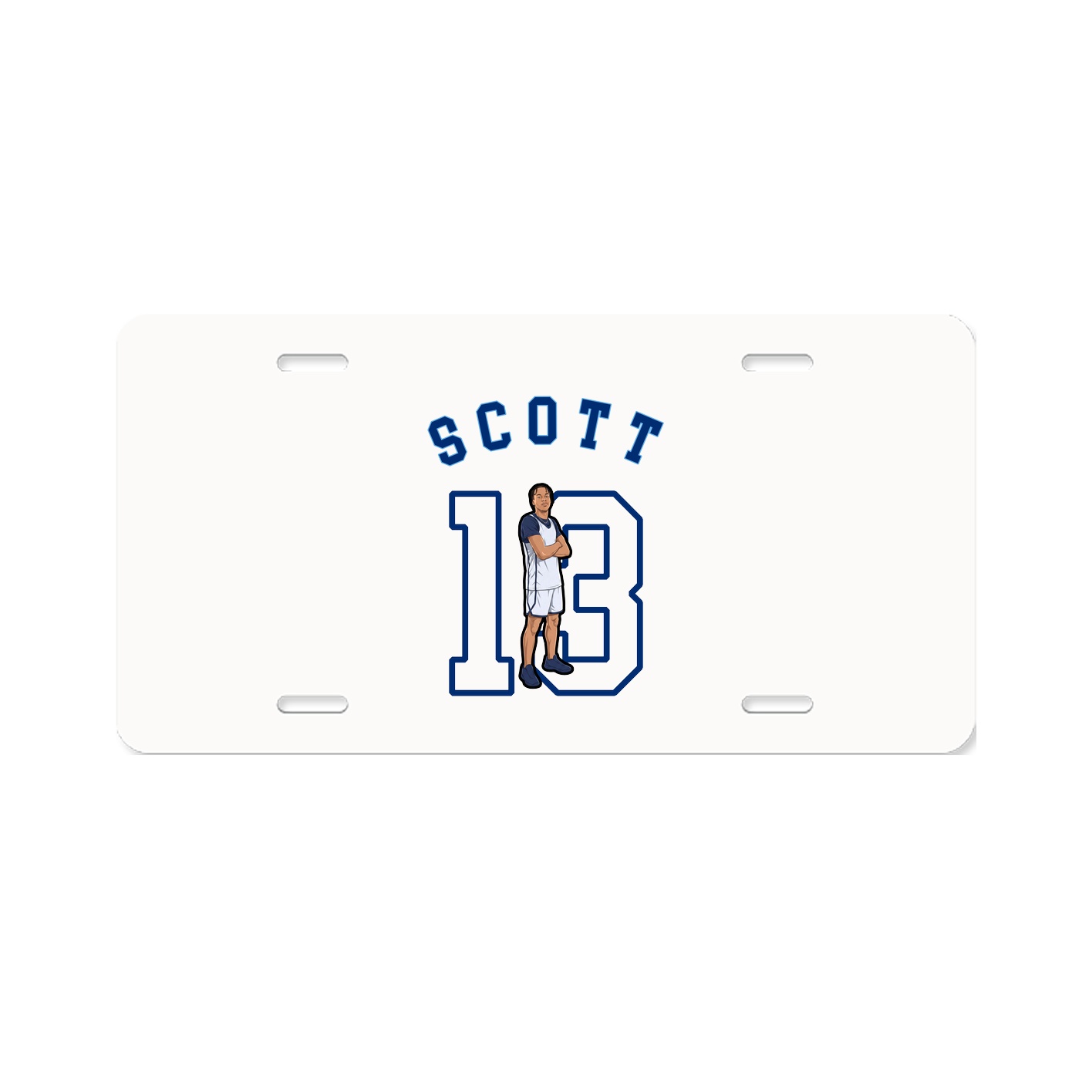 License Plate — Shirsey Arch in Classic