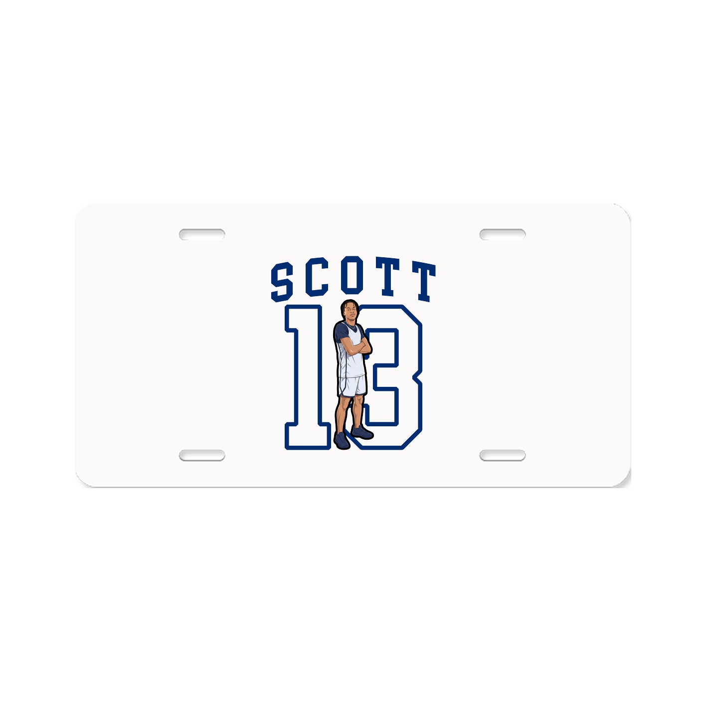 License Plate — Shirsey in Classic