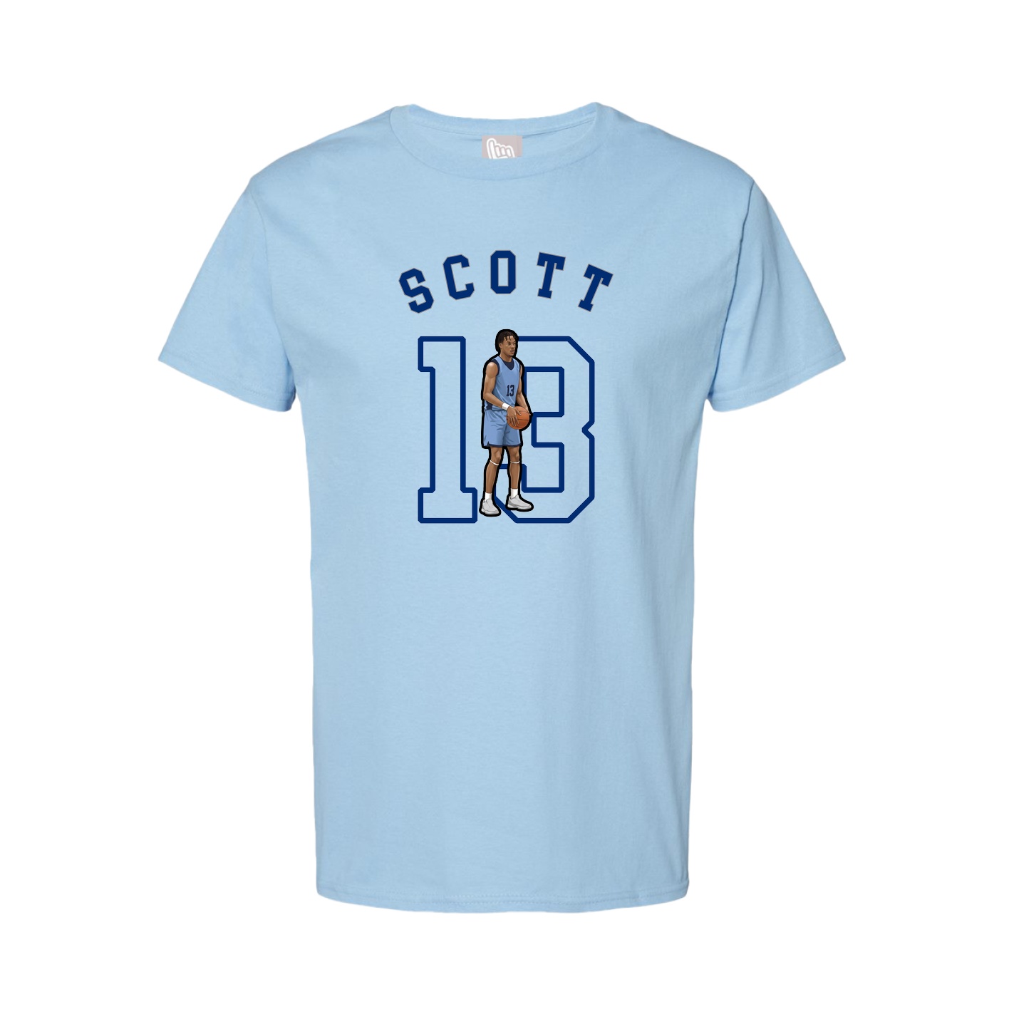 Tee — Shirsey Arch in Light Blue