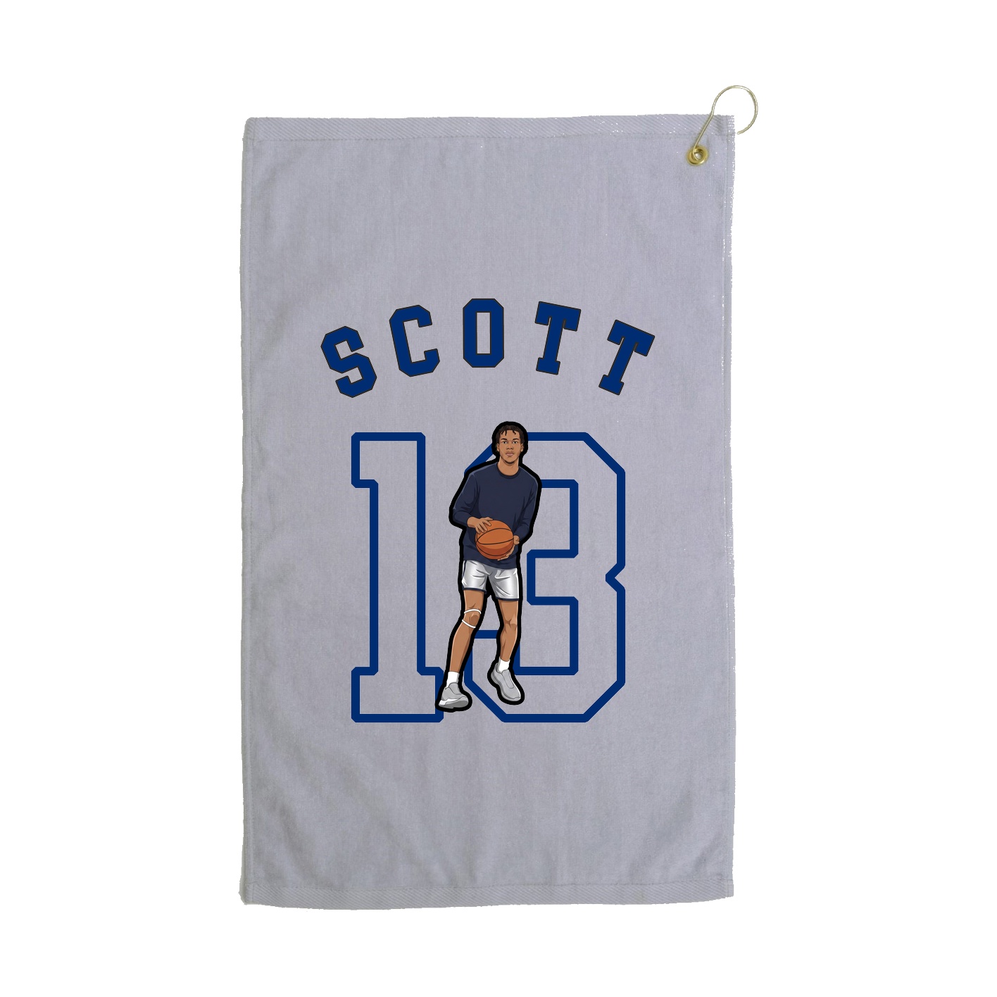 Golf Towel — Shirsey Arch in Grey