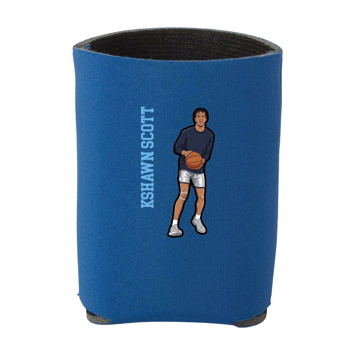 Can Holder — Name Vertical in Royal