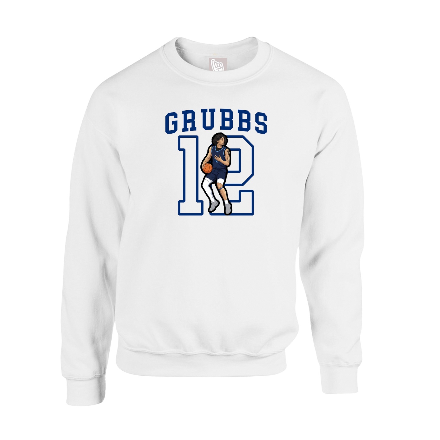 Fleece Crew — Shirsey in White